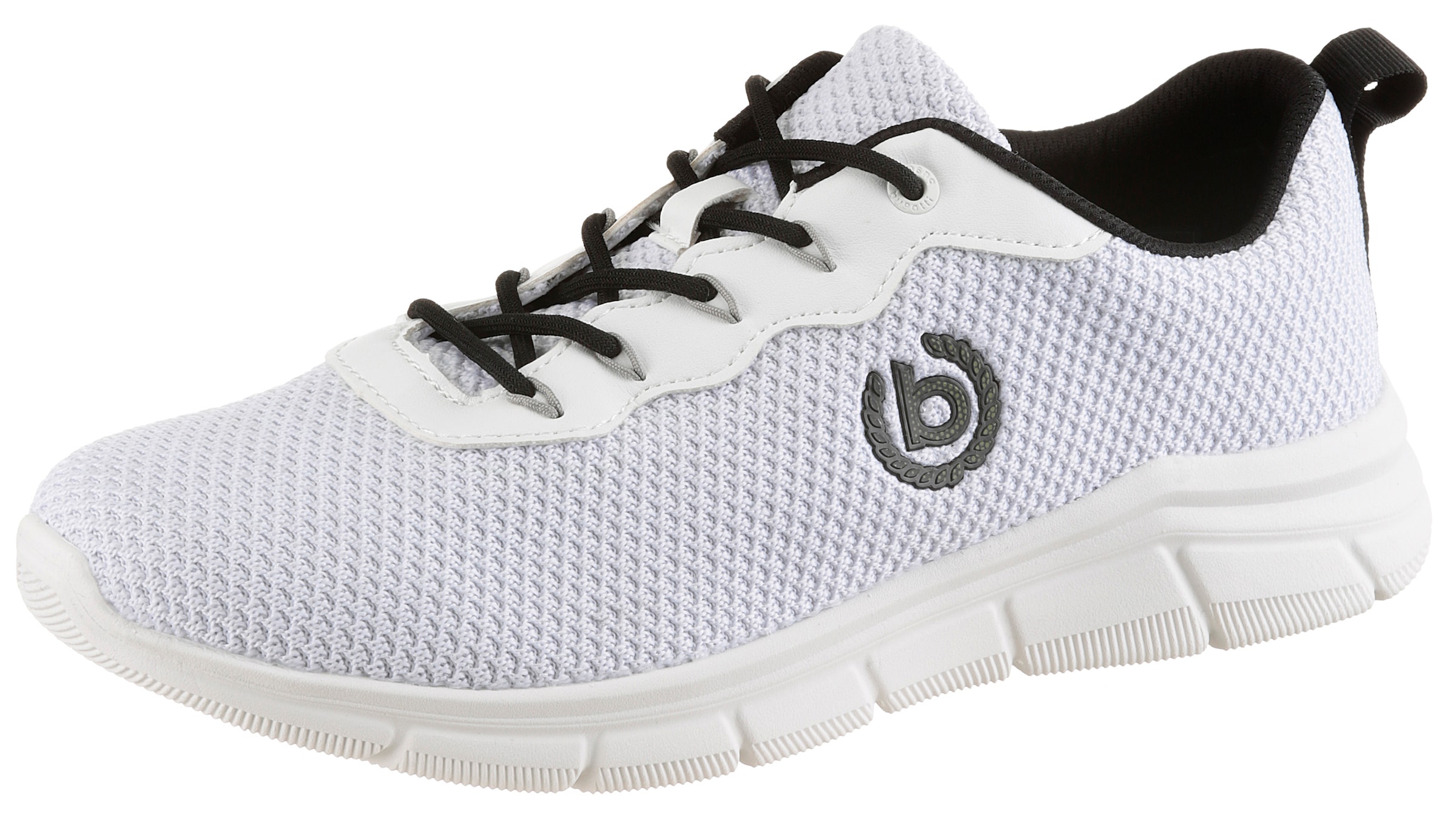 Image of bugatti Slip-On Sneaker, Freizeitschuh, Halbschuh, Slipper mit elastischen Schnürsenkeln