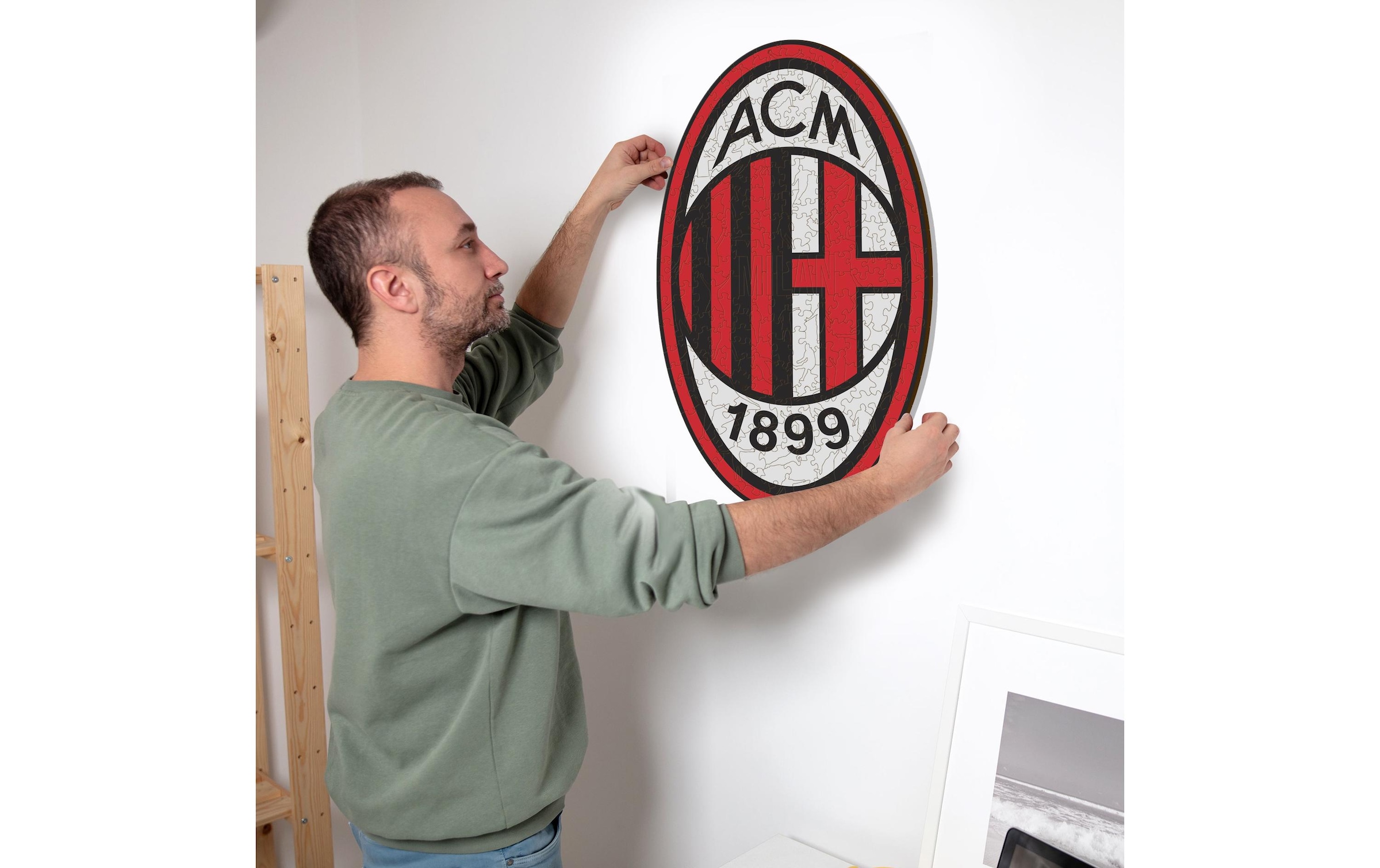   Puzzle »Iconic Puzzle AC Milan – Logo«