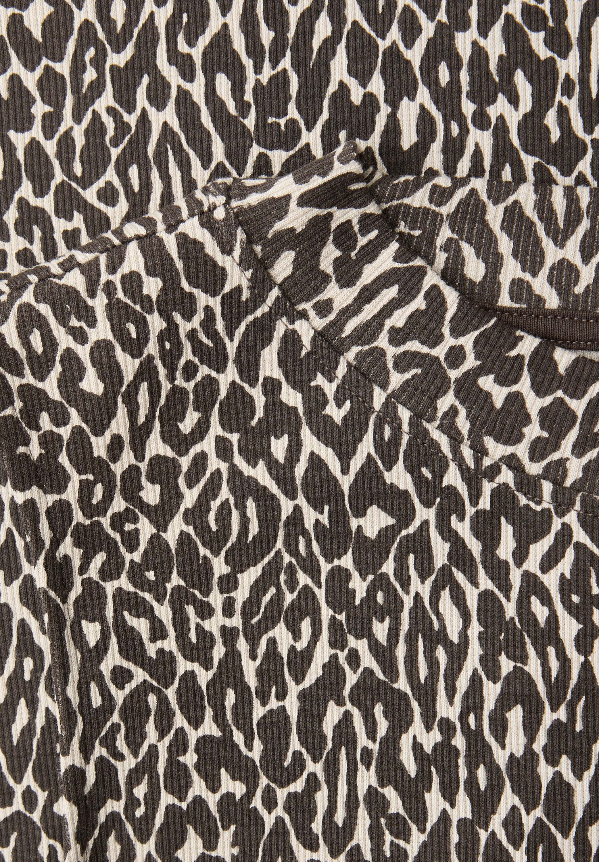STREET ONE Ripptanktop im Leo-Look / Animal-Print
