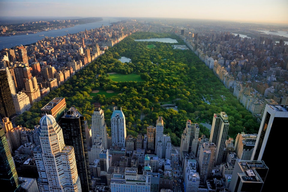 Image of Papermoon Fototapete "Central Park View" glatt