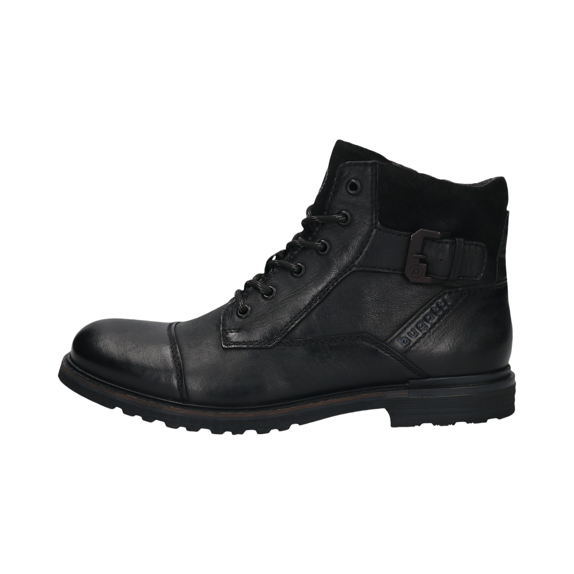 bugatti Bottines à lacets  Stiefel, Winterboots, Workerboots mit modischer Zierschnalle