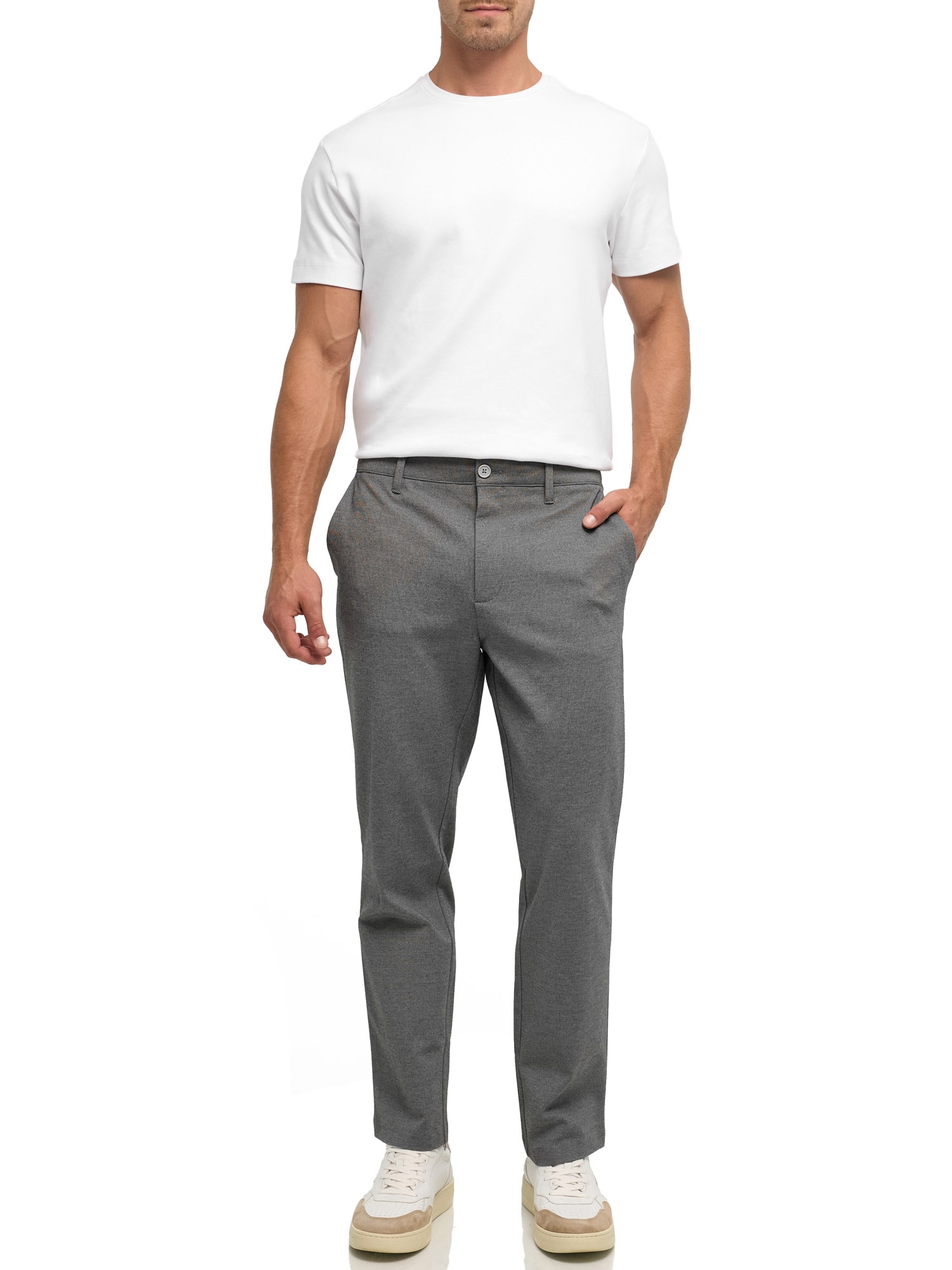 Indicode Pantalon en tissu »INVincitore«  Mélange de viscose, coupe décontractée