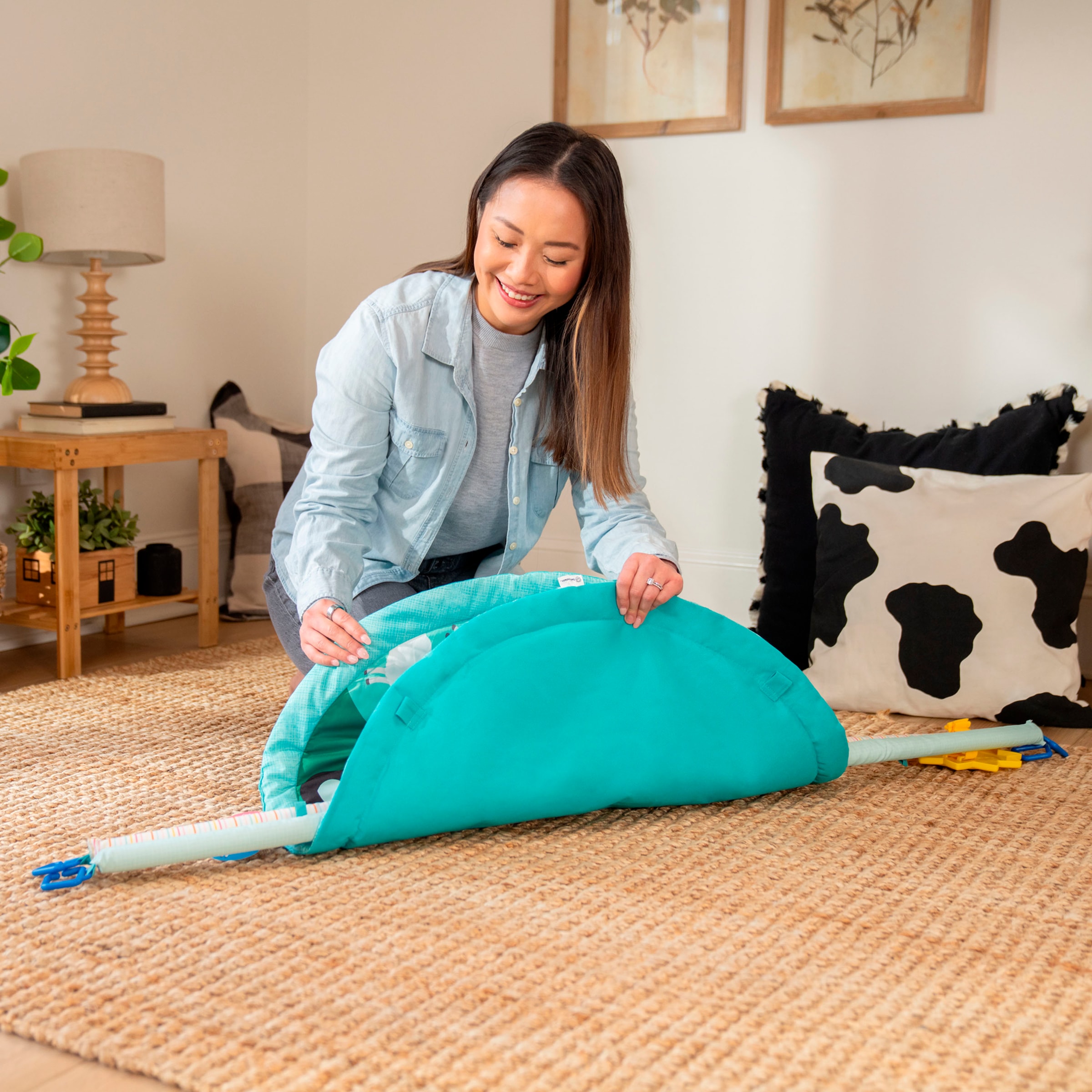 Baby Einstein Arche de jeu »Happy Harvest Touch & Feel Activity Gym« mit Soundeffekt