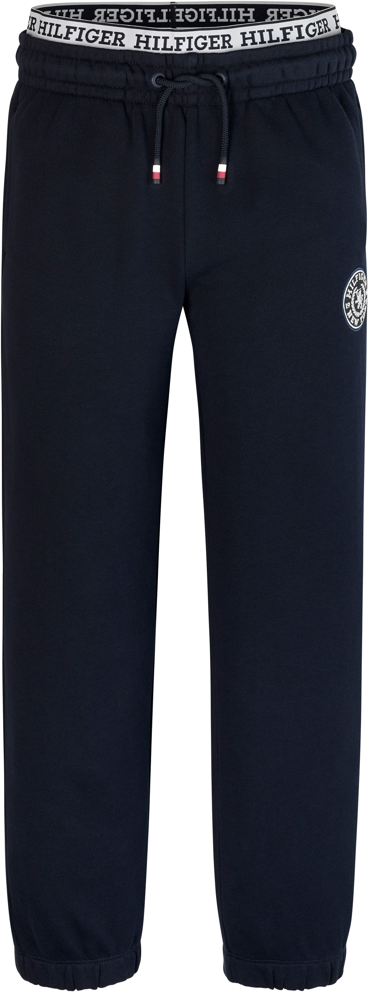 Tommy Hilfiger Sweathose »CREST LOGO SWEATPANTS«, mit Logoschriftzug am Bund