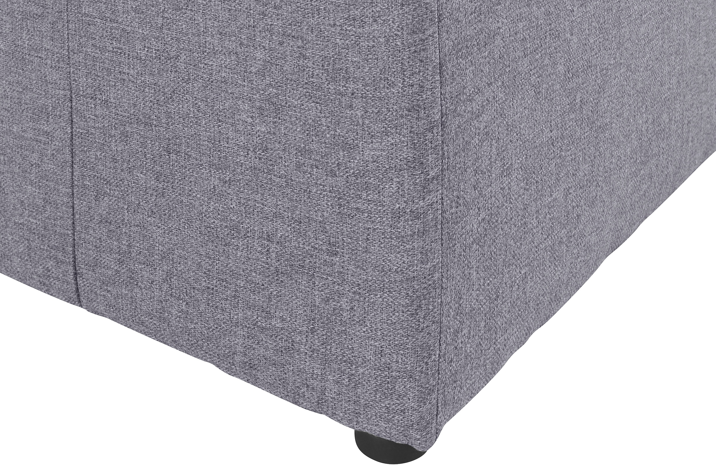 GOODproduct Tabouret rembourré »Florid« einzeln stellbar oder als Teil eines Modulsofas,  auch in Cord