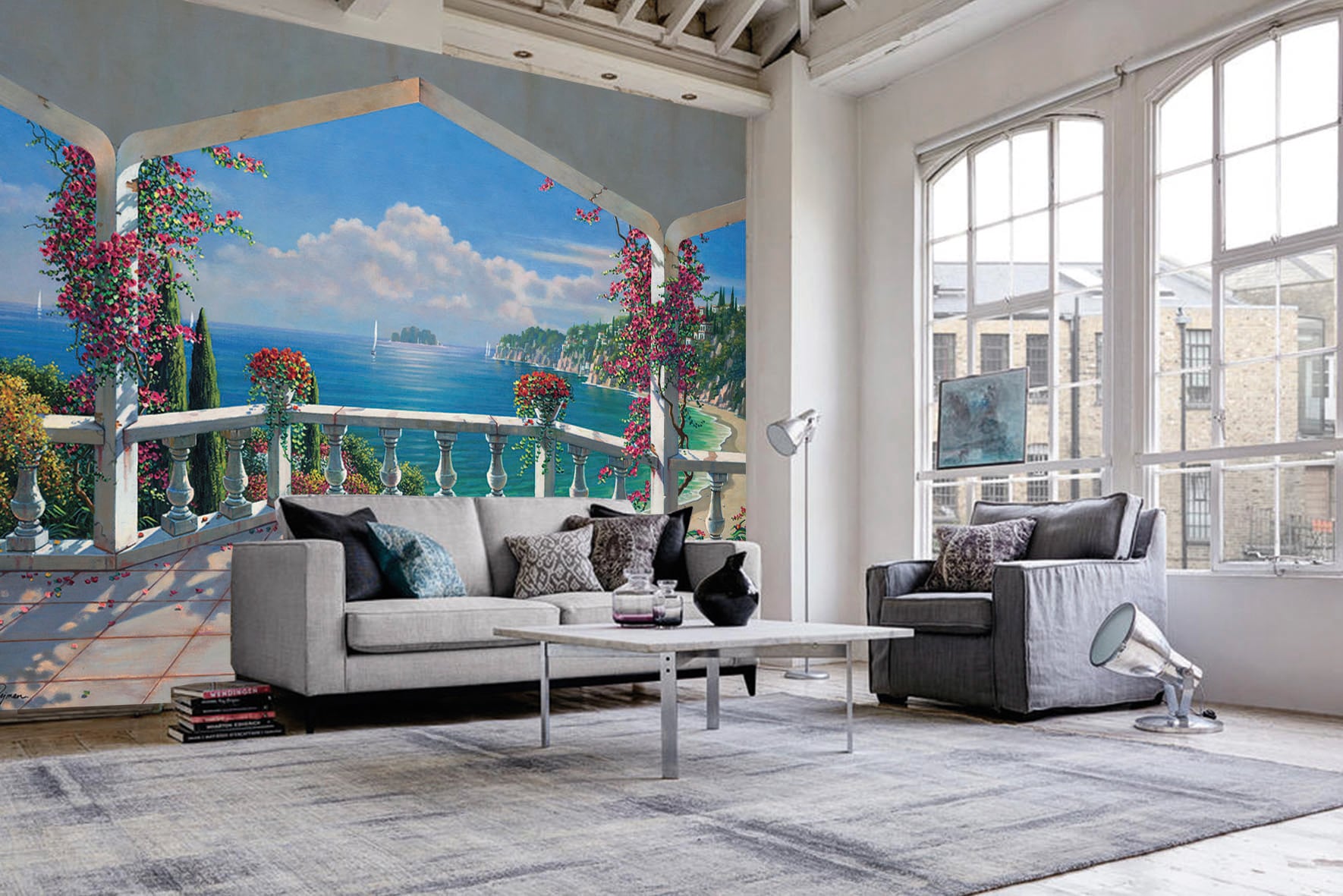 Papermoon Papier peint photo »Villa«