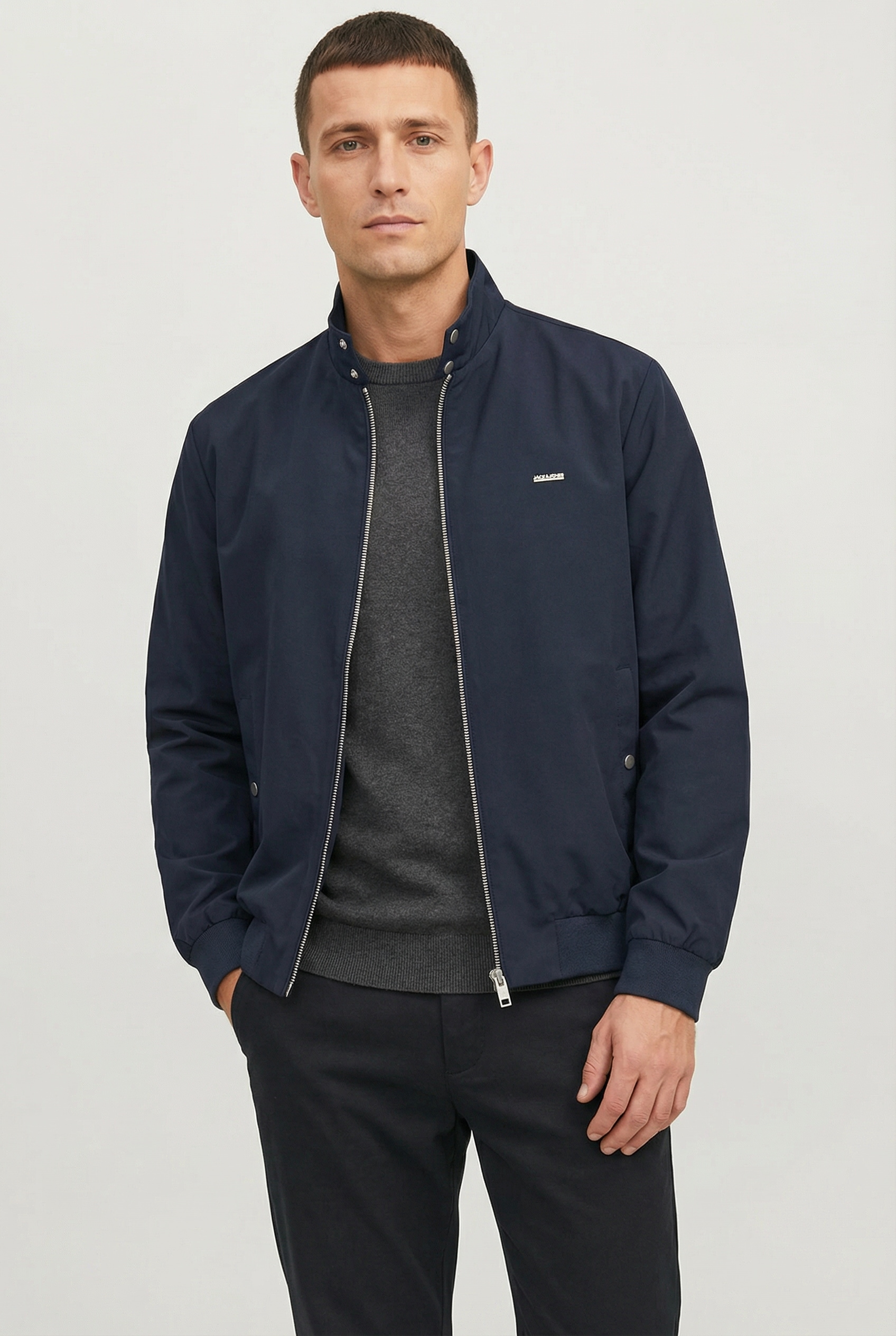 Jack & Jones Outdoorjacke »JPRBLUALVES HARRINGTON JKT«