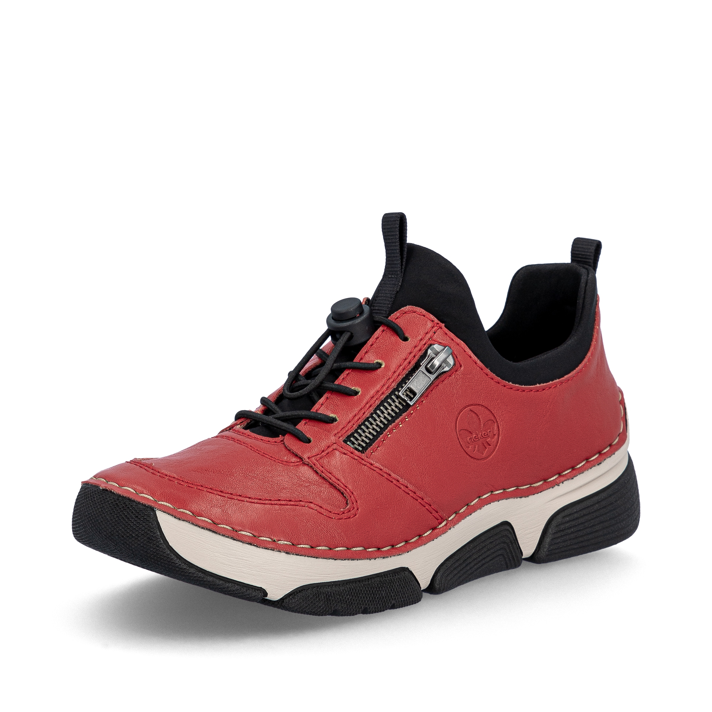 Rieker Slip-On Sneaker  Schlupfschuh, Halbschuh, Freizeitsneaker, Gummizug, Schnellverschluss