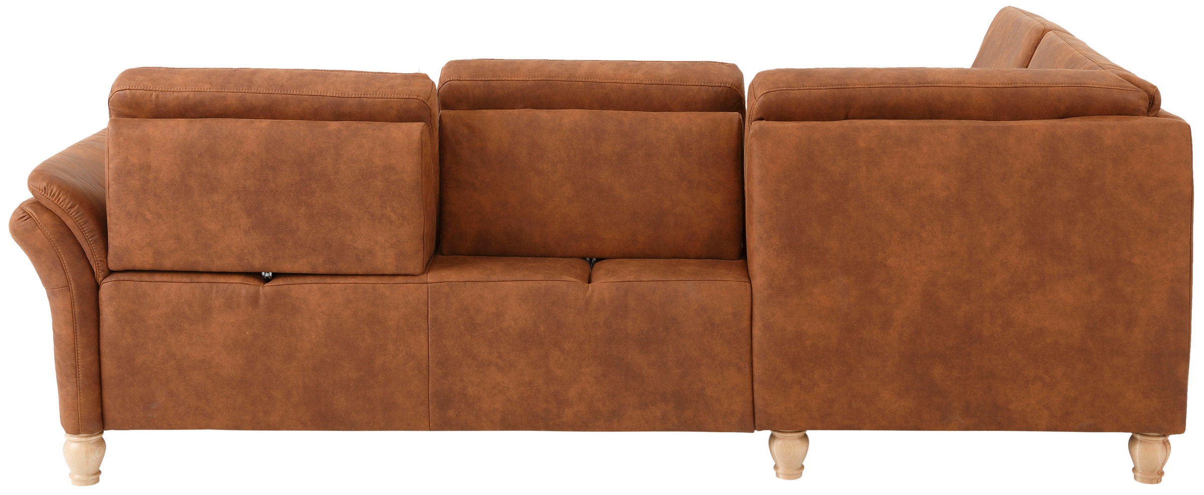 Home affaire Ecksofa »Palace L-Form«, incl. Sitztiefenverstellung, wahlweise mit Bettfunktion und Stauraum