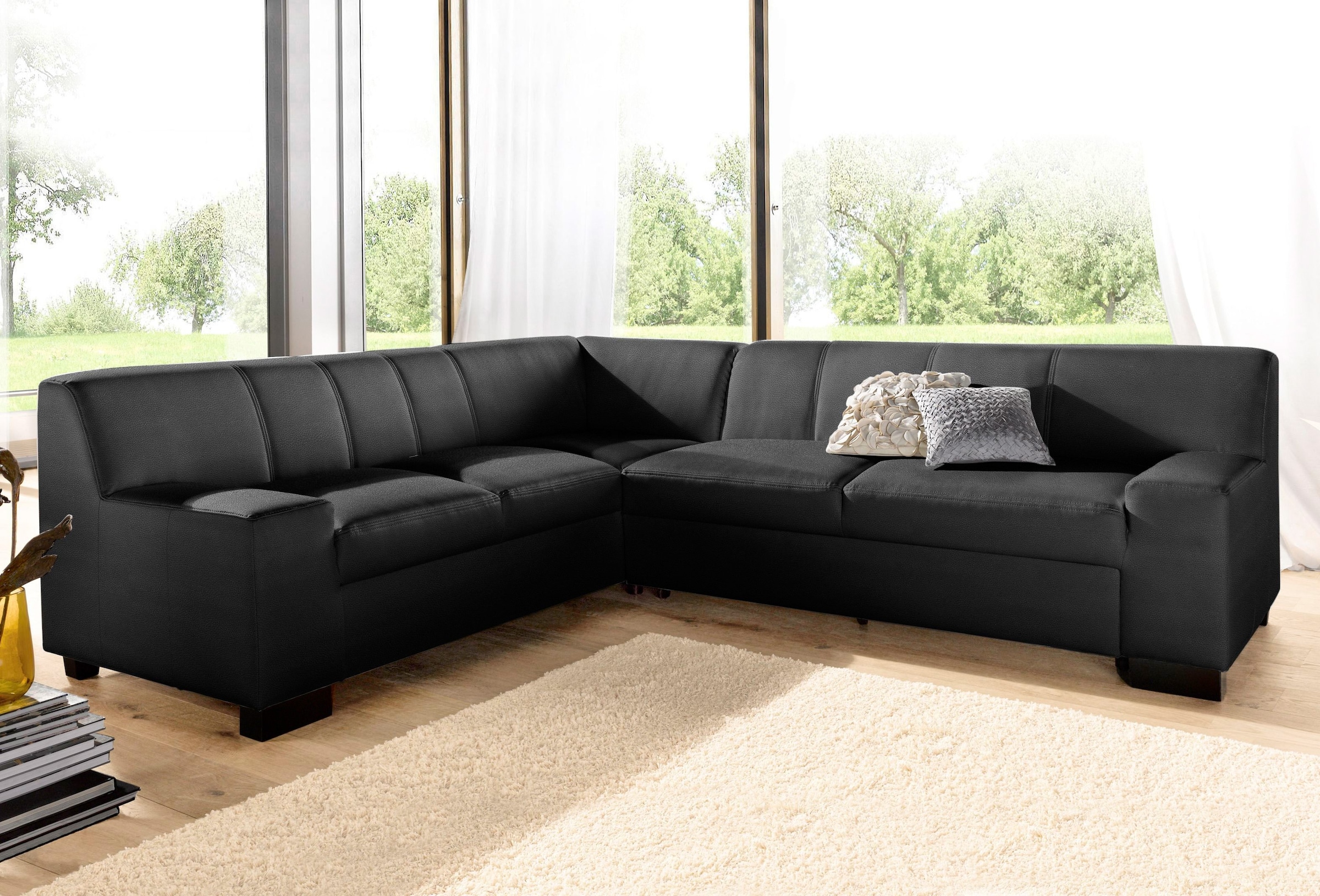 DOMO collection Ecksofa »Norma Top L-Form«, wahlweise mit Bettfunktion