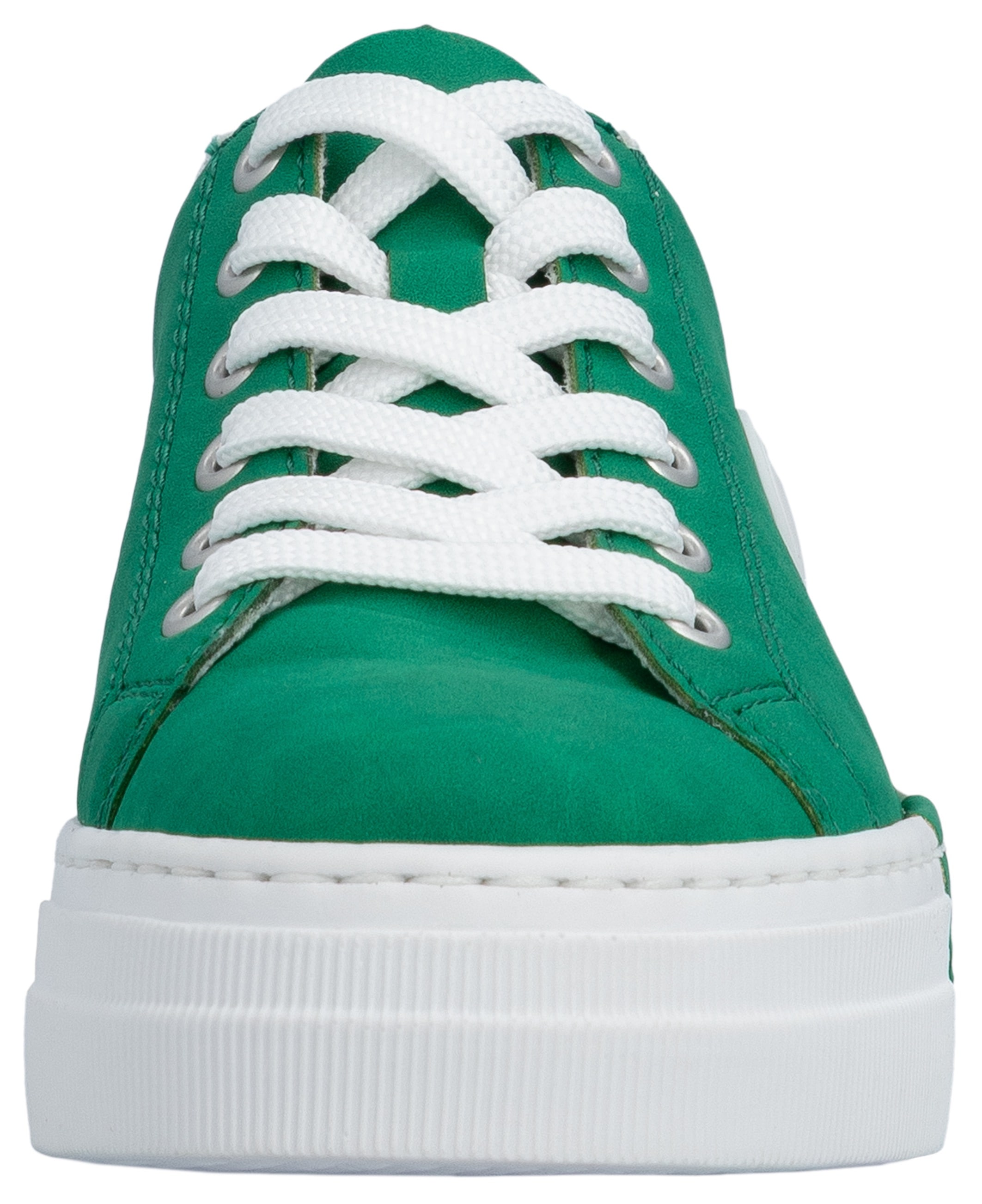 Rieker Sneakers  , Freizeitschuh, Halbschuh, Schnürschuh mit Plateausohle