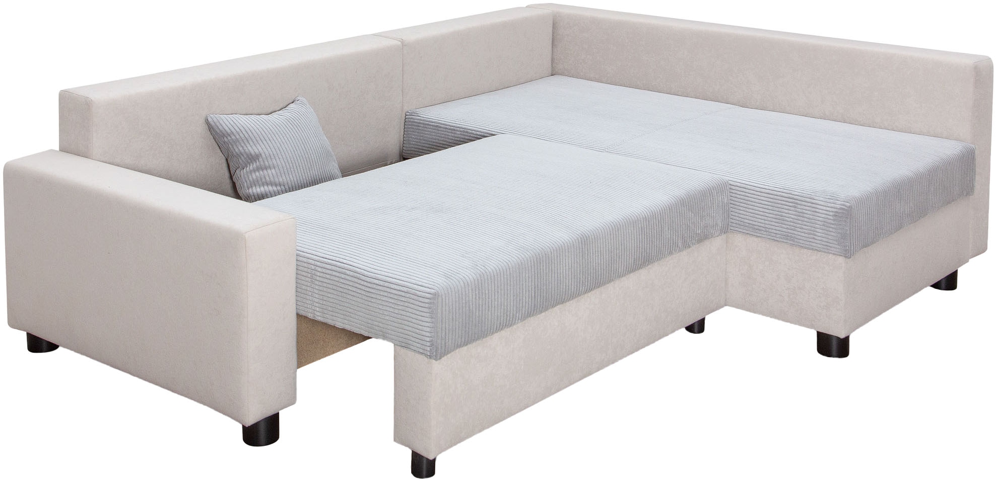 COLLECTION AB Ecksofa »30 Jahre Jubiläums-Modell Parma L-Form«, mit Schlaffunktion und Bettkasten, inklusive Kissen, Bonellfederkern