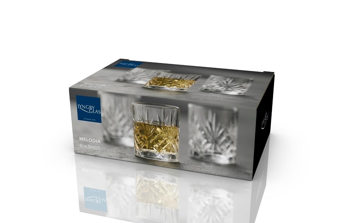 Schnapsglas "Lyngby Melodia 6 Stück, 8 cl"