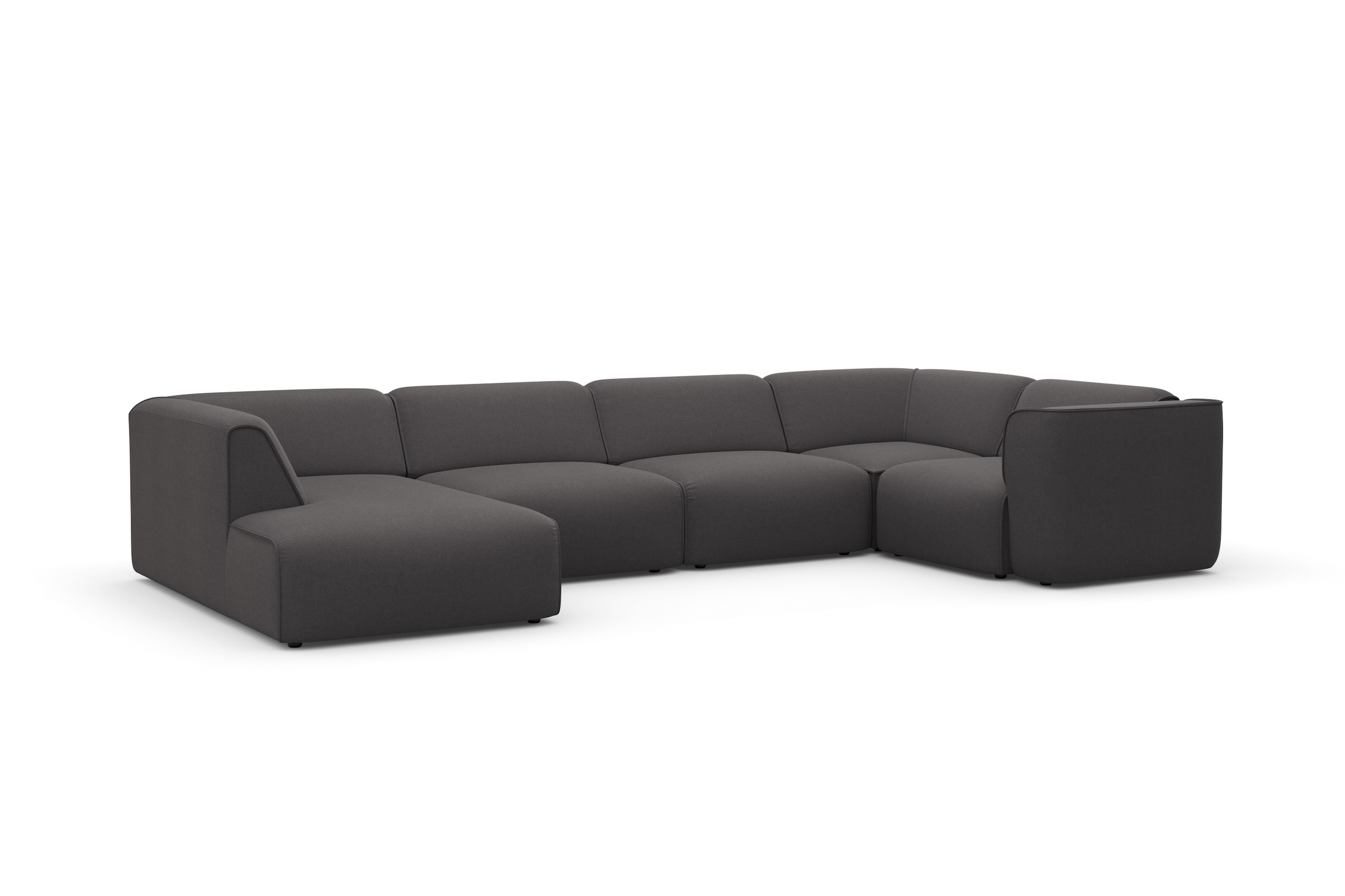 RAUM.ID Paysage de salon »Merid U-Form, jederzeit durch Module erweiterbar, B/T/H: 367/206/70 cm« als Modul oder separat verwendbar, für individuelle Zusammenstellung