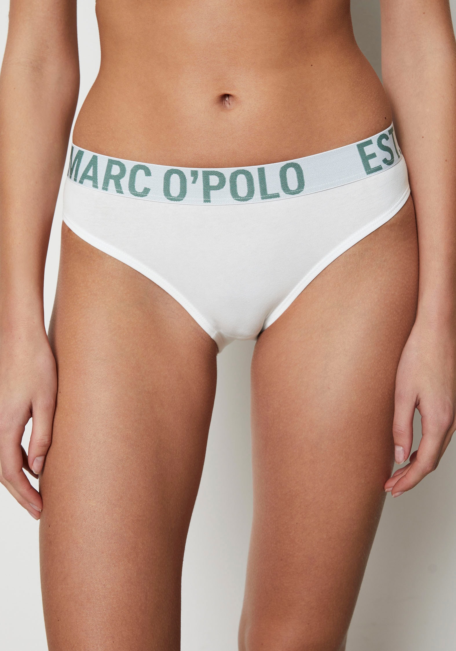 Marc O'Polo Bikinislip, (3er Pack), mit Logobund