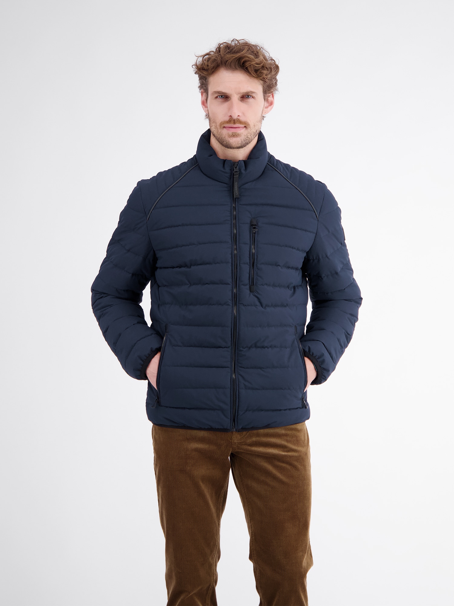 LERROS Blouson »Leichter und modischer Steppblouson mit wärmender Füllung« ohne Kapuze