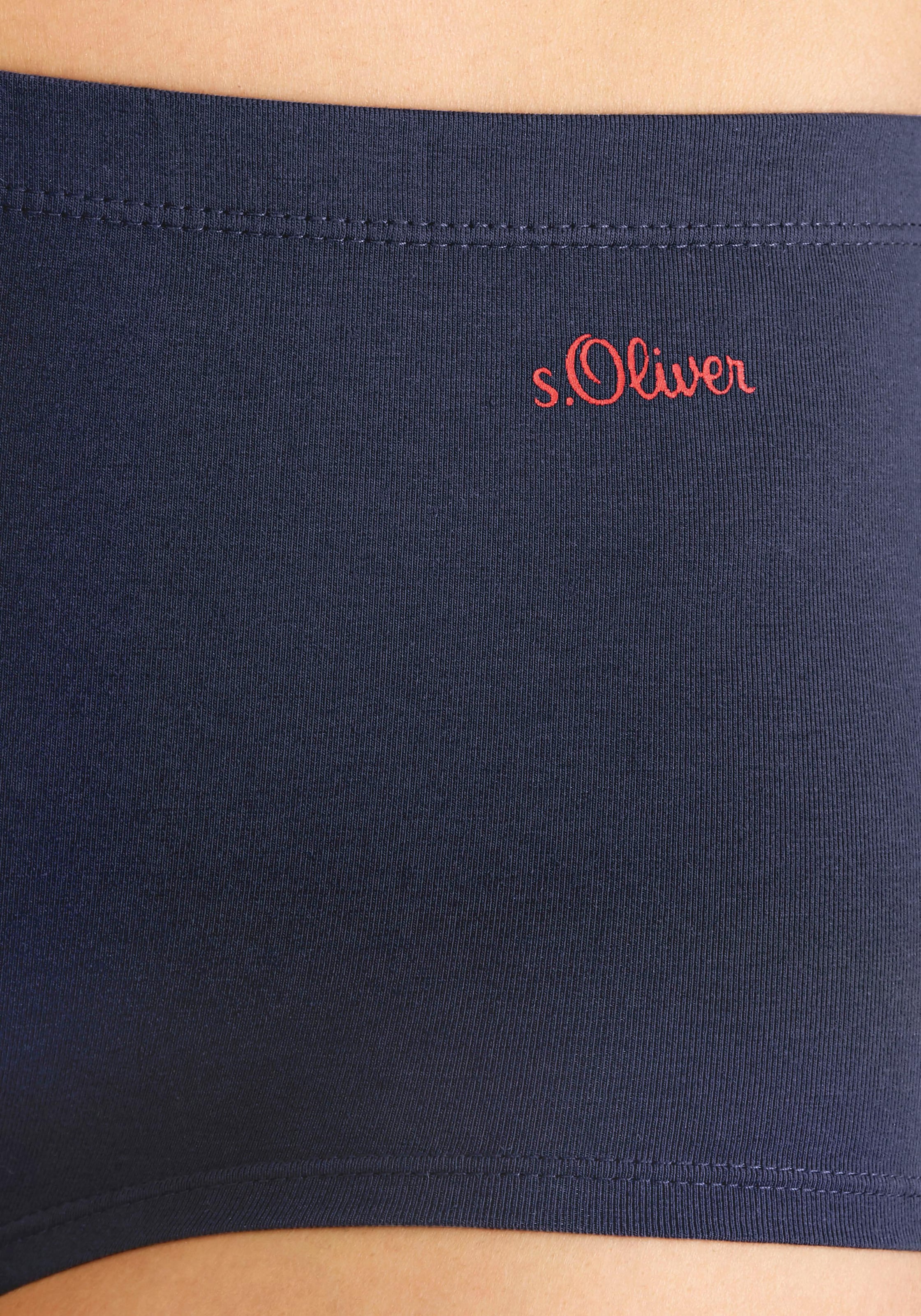♕ s.Oliver Panty, Baumwoll-Qualität (Packung, aus 3 versandkostenfrei elastischer St.), kaufen