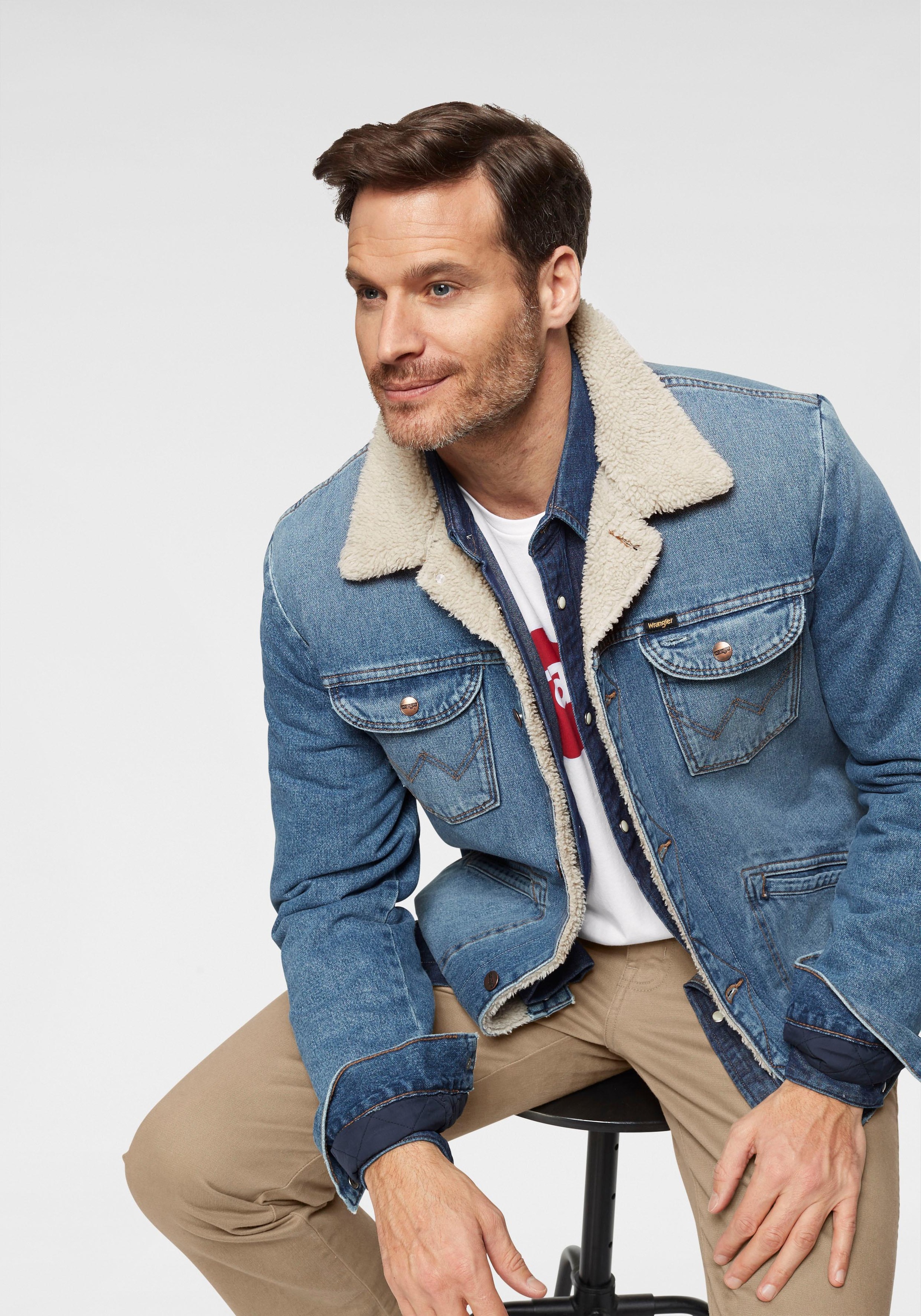 Image of Wrangler Jeansjacke »Sherpa« bei Ackermann Versand Schweiz
