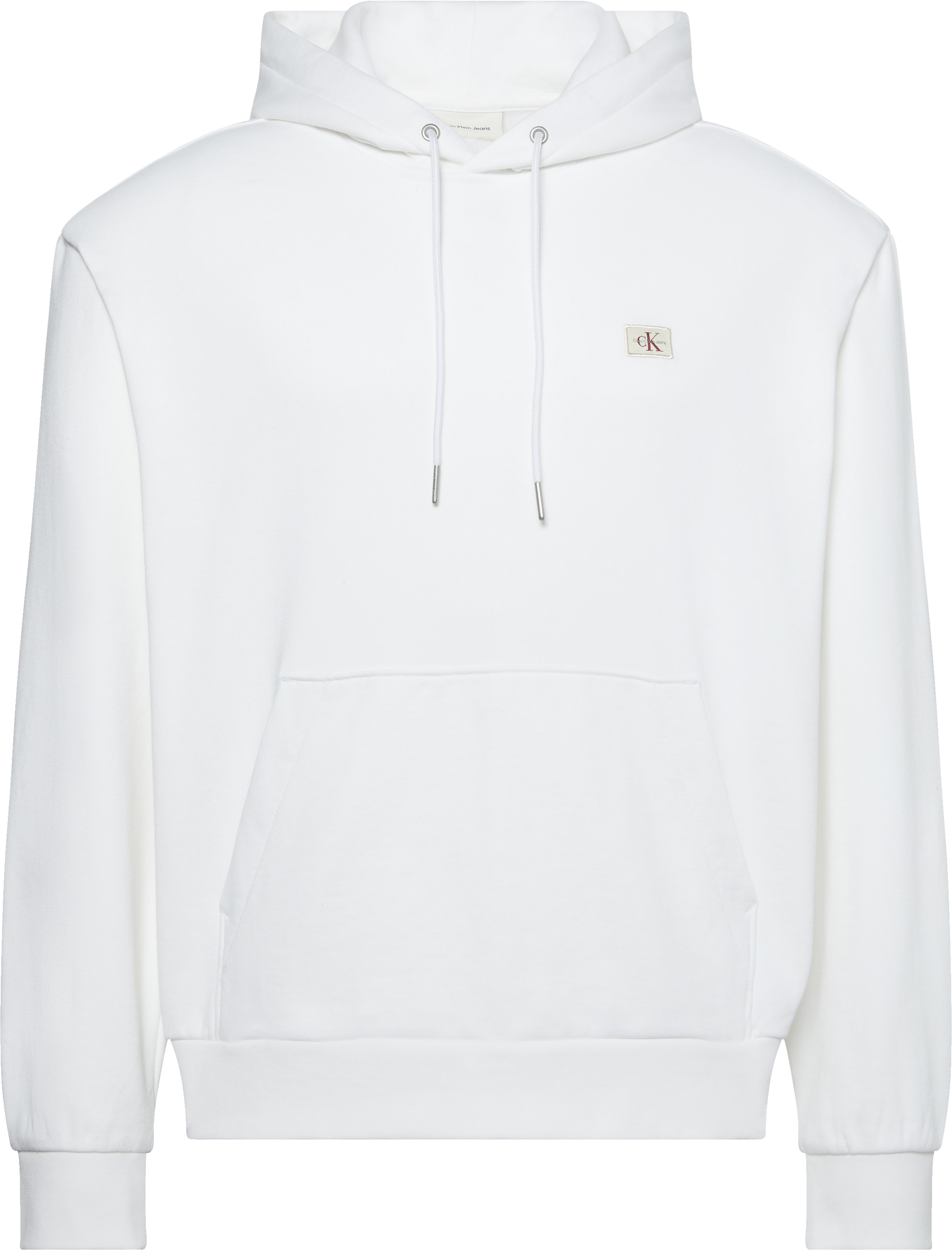 Calvin Klein Jeans Sweat à capuche »400GSM TERRY BADGE HOODIE«, Mit Rundhalsausschnitt
