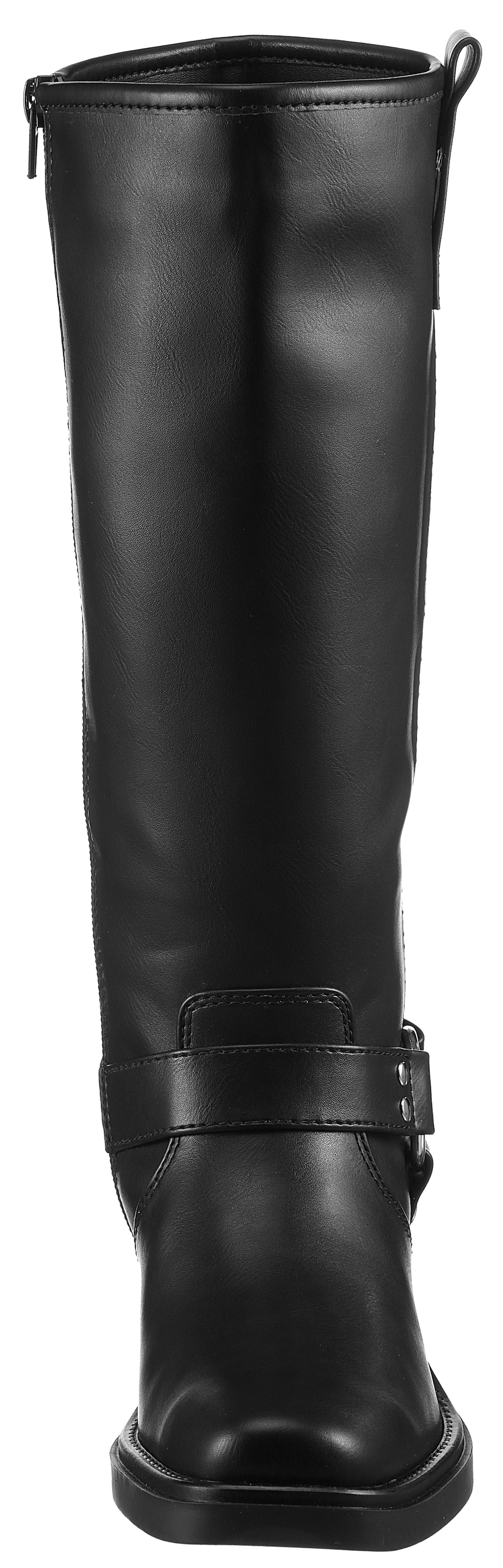 Aniston SHOES Stiefel, Bikerstiefel mit Innen-Reissverschluss - NEUE KOLLEKTION