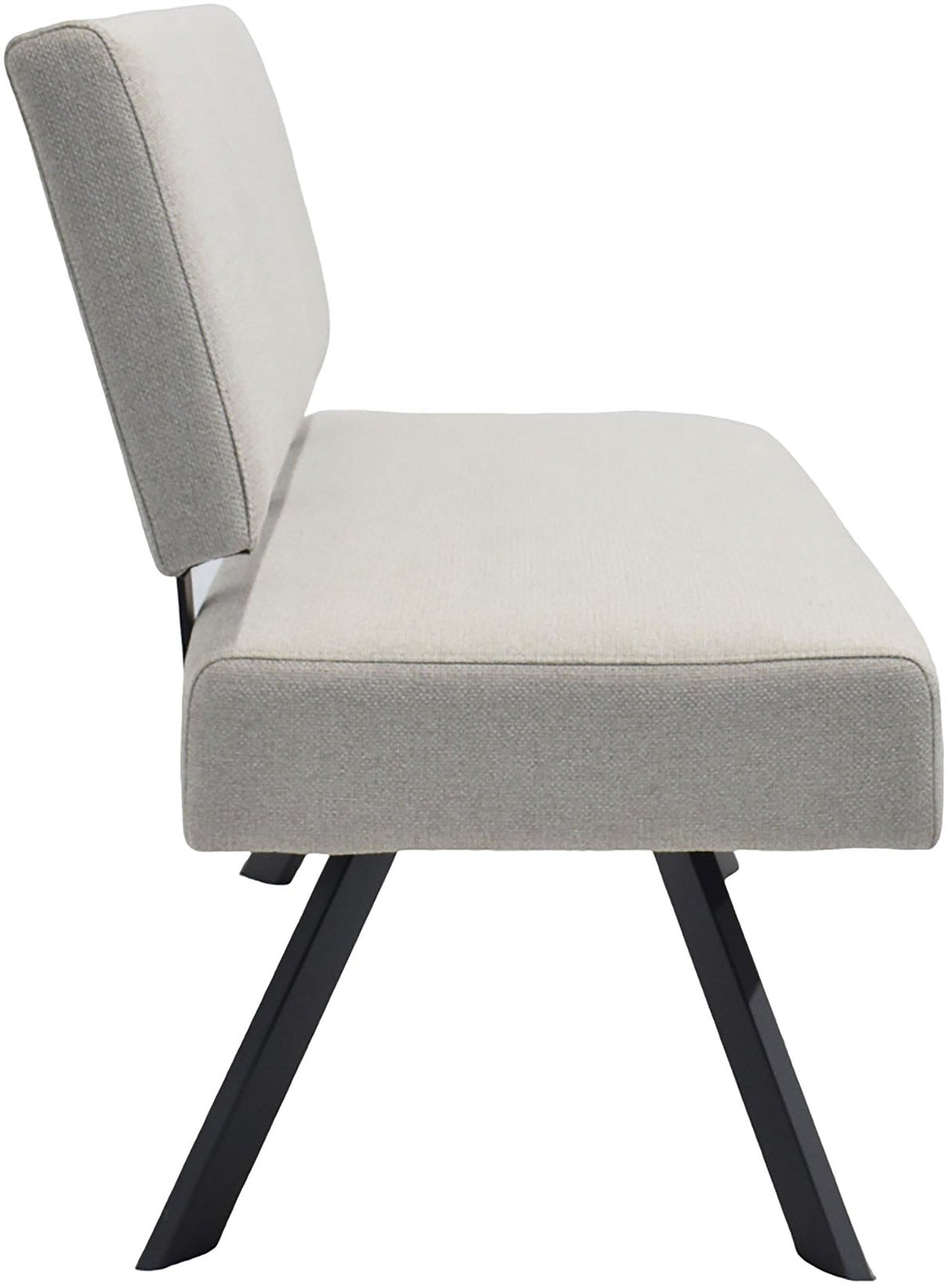 byLIVING Banc »TORONTO« Webstoff, bis 160 kg, Taschenfederkern, 4-Fussgestell, 3 Sitzplätze