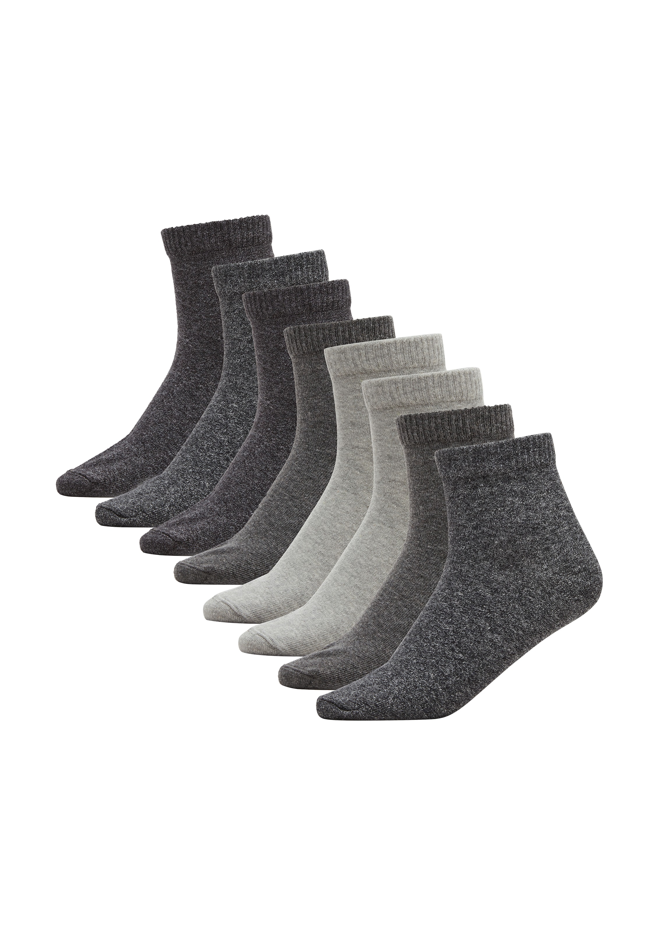Image of s.Oliver Kurzsocken "essentials" 8 Paar tlg. Sneakersocken, im 8er Pack, mit elastischem Sitz, knöchelhoch