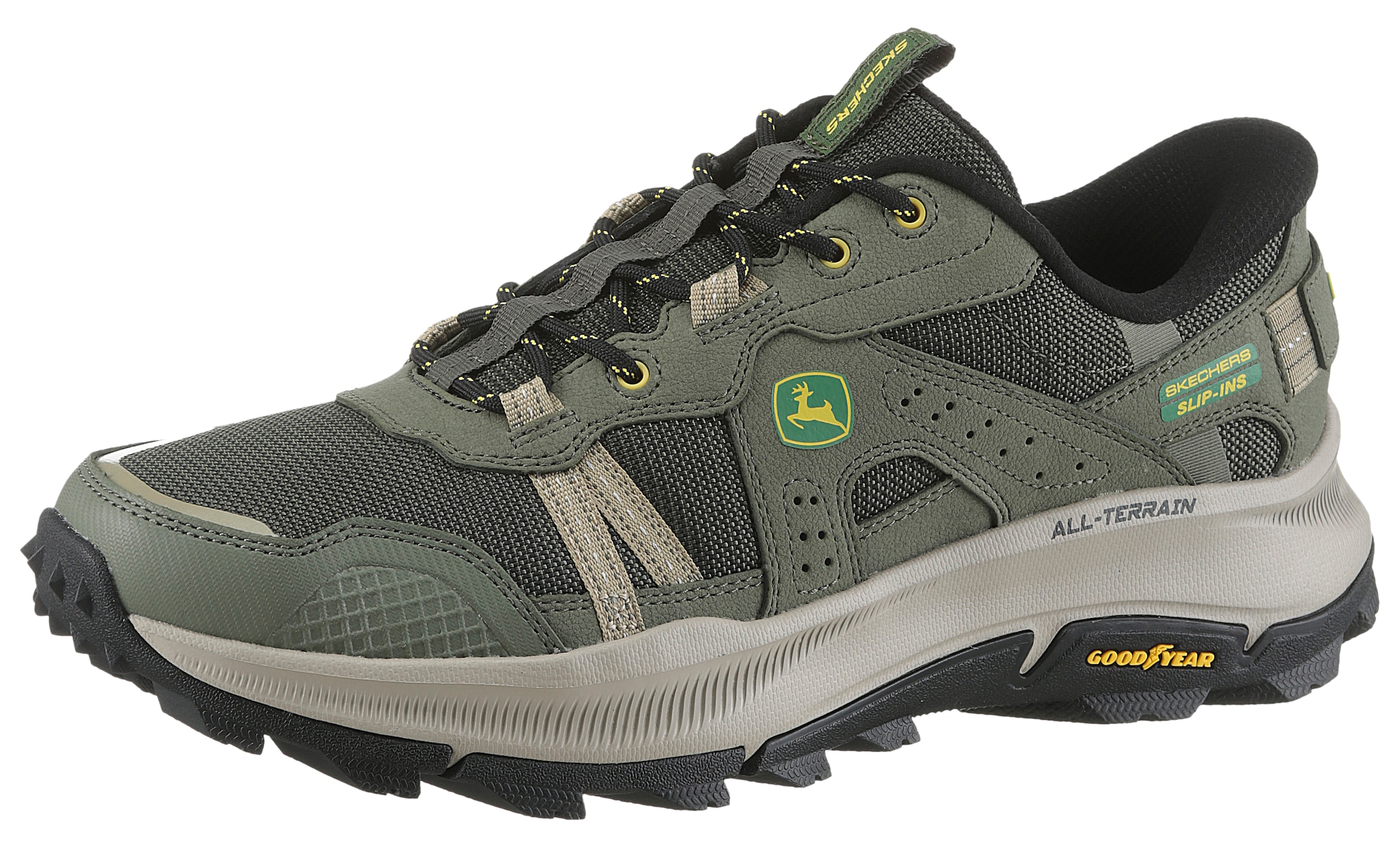 Image of Skechers Slip-On Sneaker "EQUALIZER 5.0 TRAIL JOHN DEERE-HARVESTER" Schnürschuh mit John Deere Collaboration