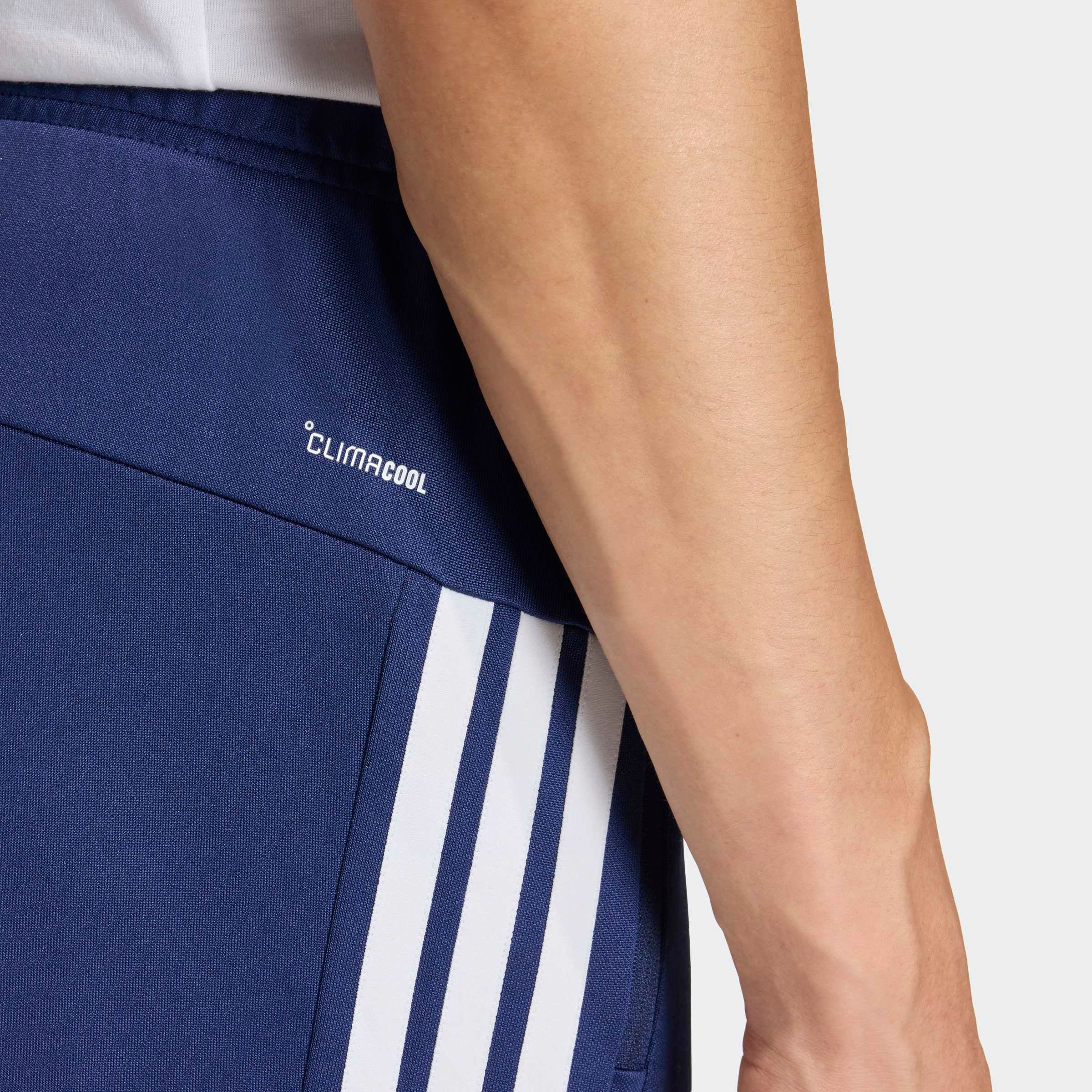 adidas Performance Pantalon de sport »WORKOUT ESSENTIALS ALL-SET 3-STREIFEN, GEWIRKTES MATERIAL«  pantalon d'entraînement, Climacool, coupe régulière