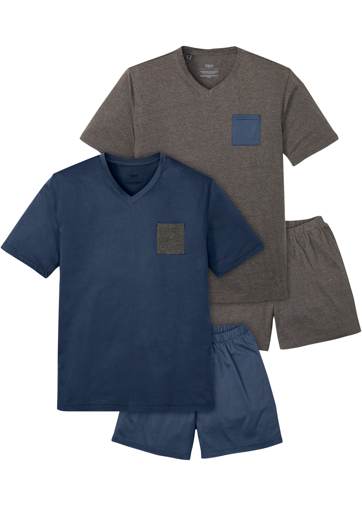Image of bonprix Shorty Set, 4 mit aufgesetzter Brusttasche