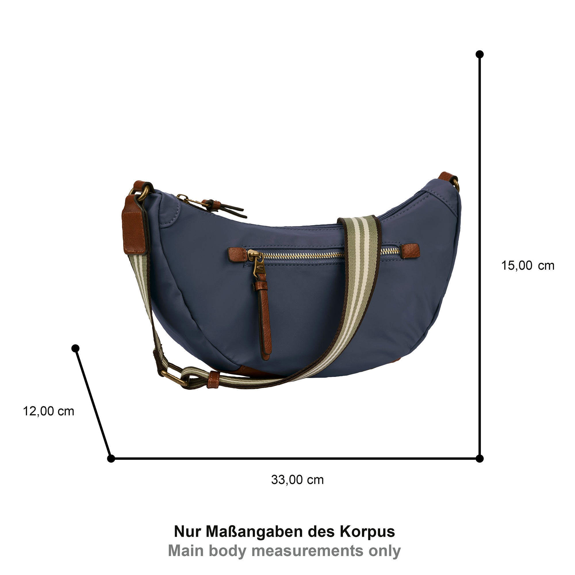 Camel Active BARI Banana Bag Dunkelblau