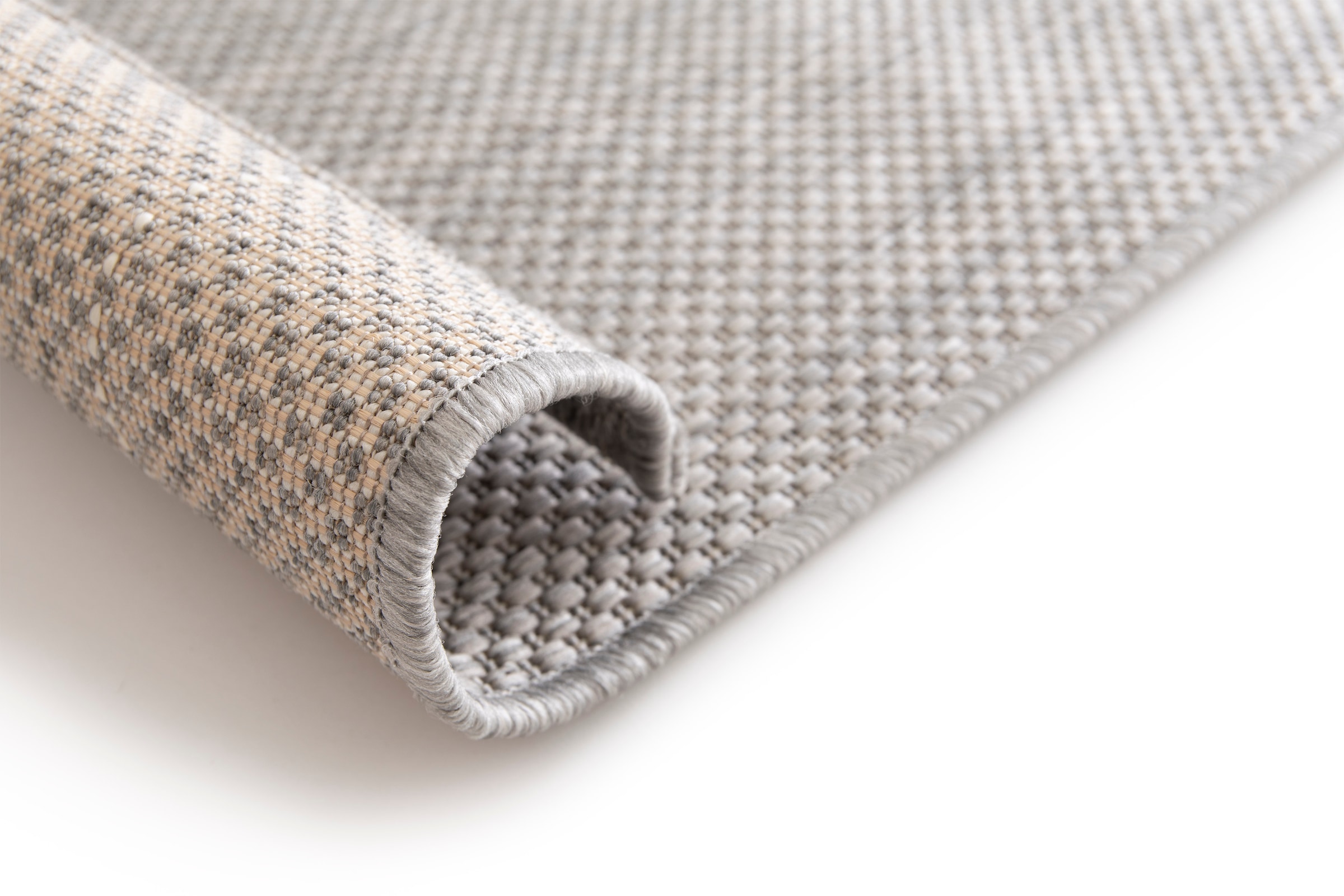 Primaflor-Ideen in Textil Teppich »Outdoorteppich ELDORADO Granito« rechteckig 4 mm Höhe Flachgewebe, meliert, In- und Outdoor geeignet, wasserfest