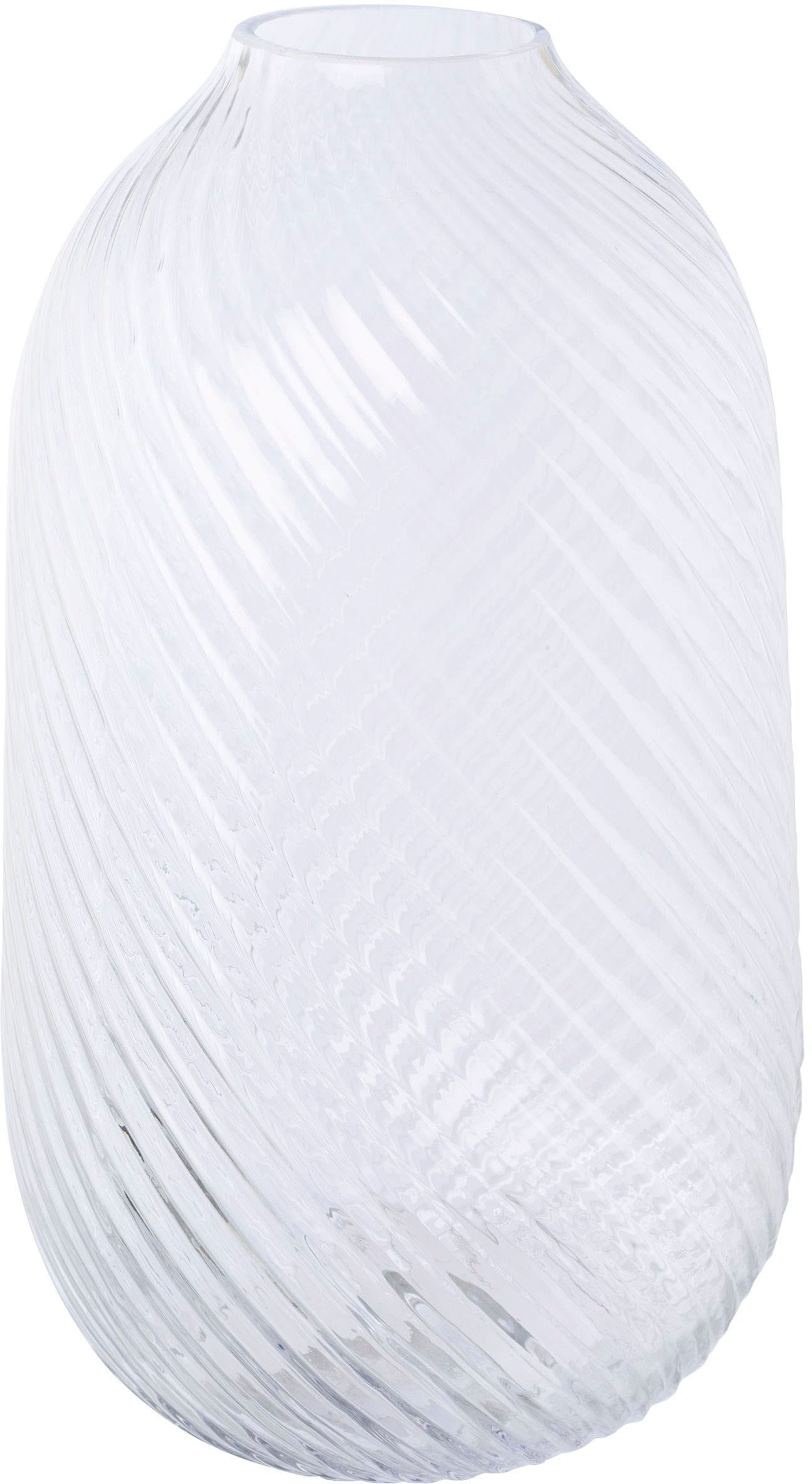 Home affaire Tischvase "Marenne" aus Glas, mit wunderschönem Schliff