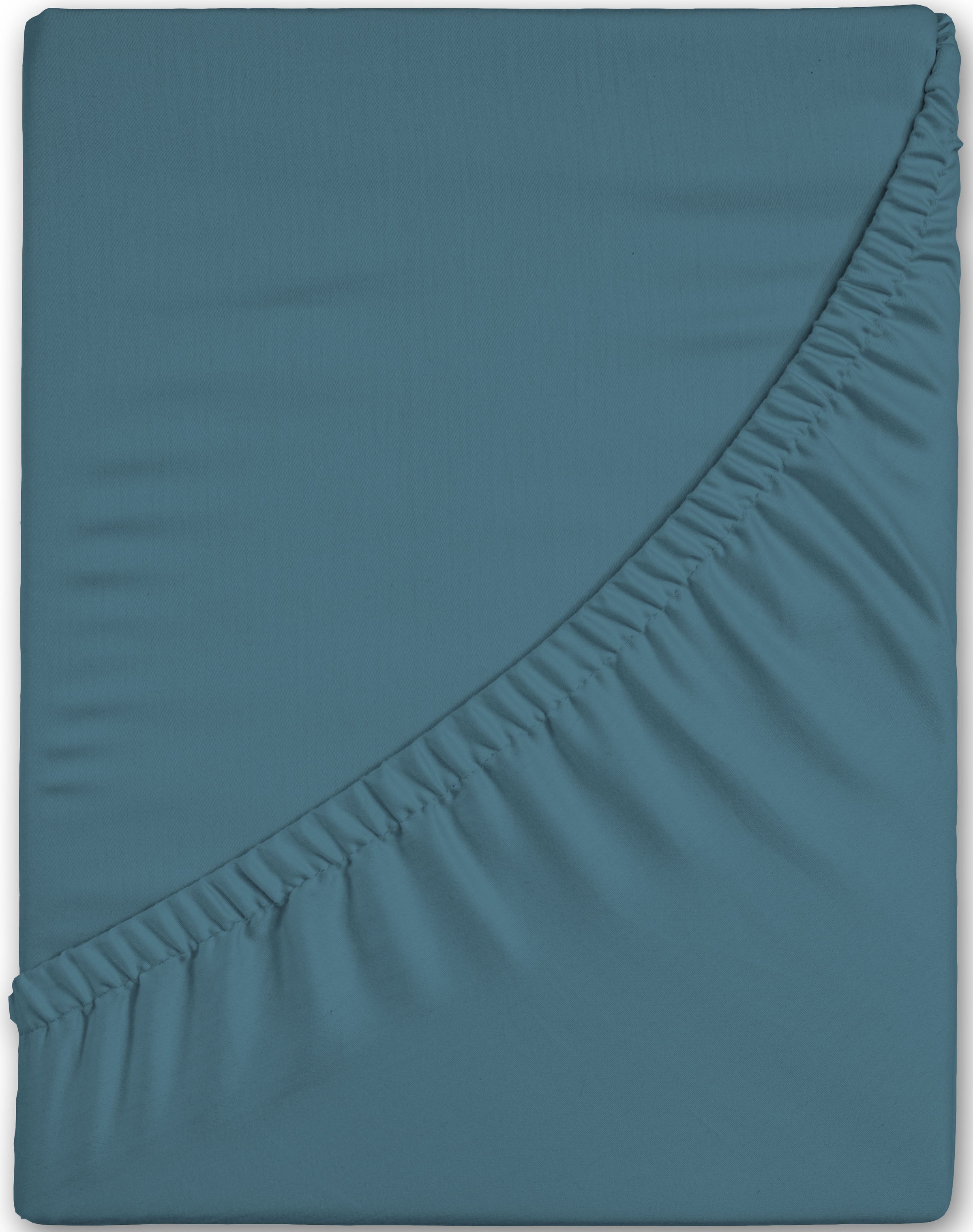 good morning Spannbettlaken »Renforcé Junior«, Baumwolle, Renforcé, Baby, Rundumgummi, bis 20 cm höhe, 60x120, Weiss