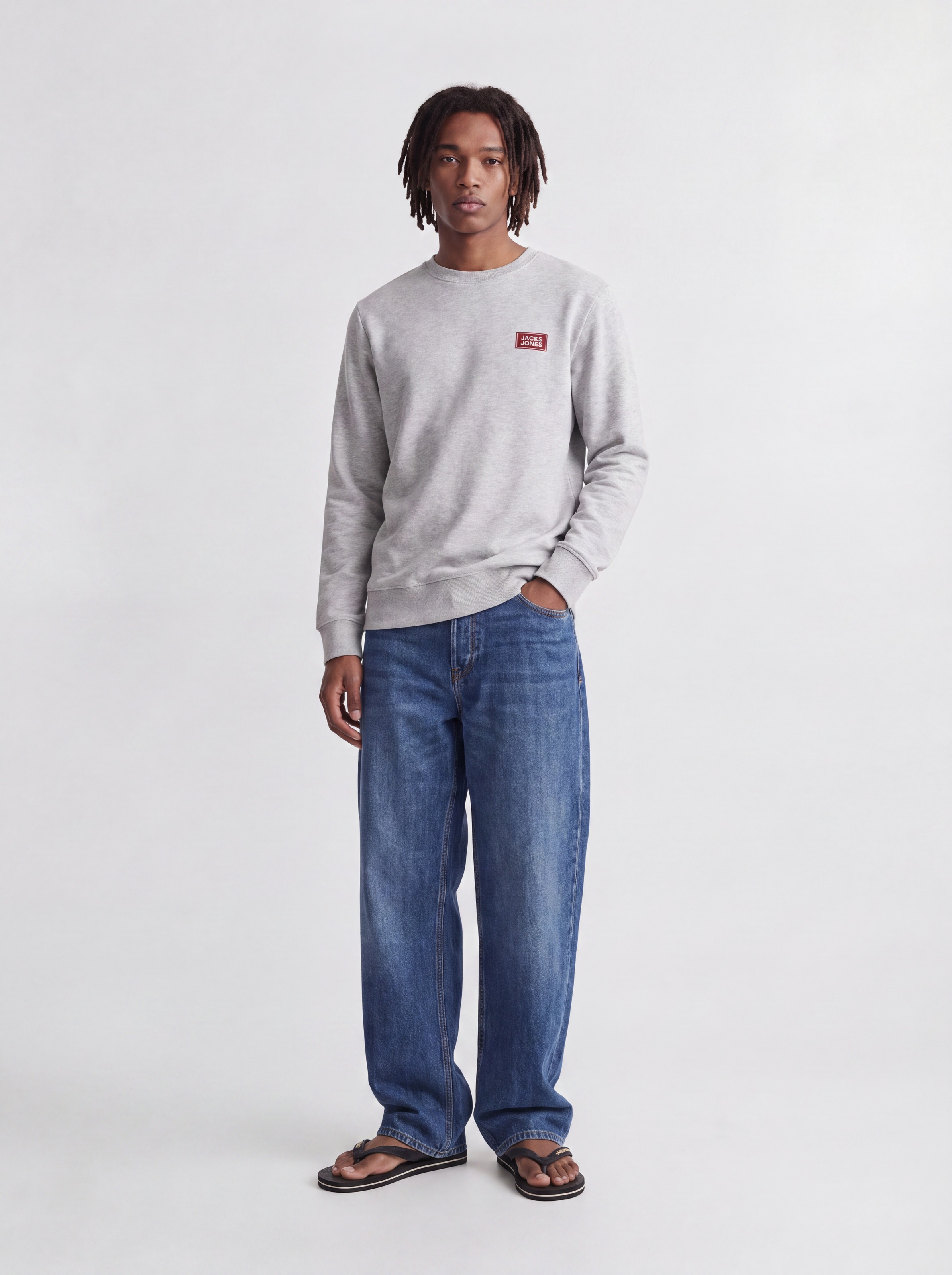 Jack & Jones Sweatshirt »JJRUSH SWEAT CREW NECK 3PK MP«, 3 Baumwollmischung, regular fit
