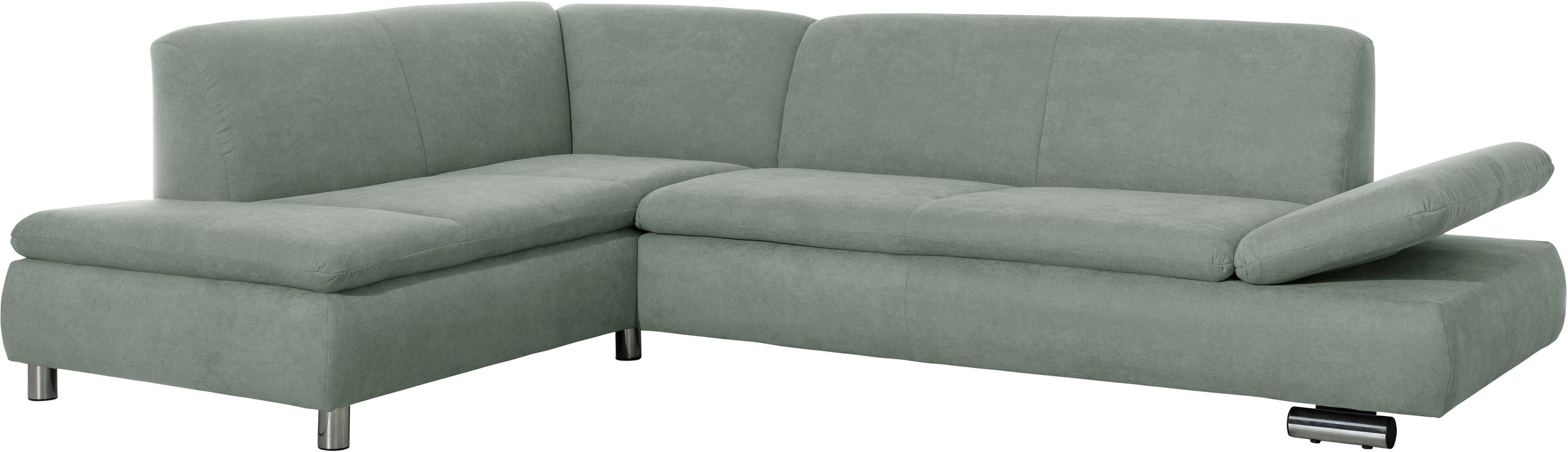 Max Winzer® Ecksofa »Toulouse modern und bequem, aktuelles Design, hoher Sitzkomfort«, mit klappbaren Armlehnen, Breite 271 cm