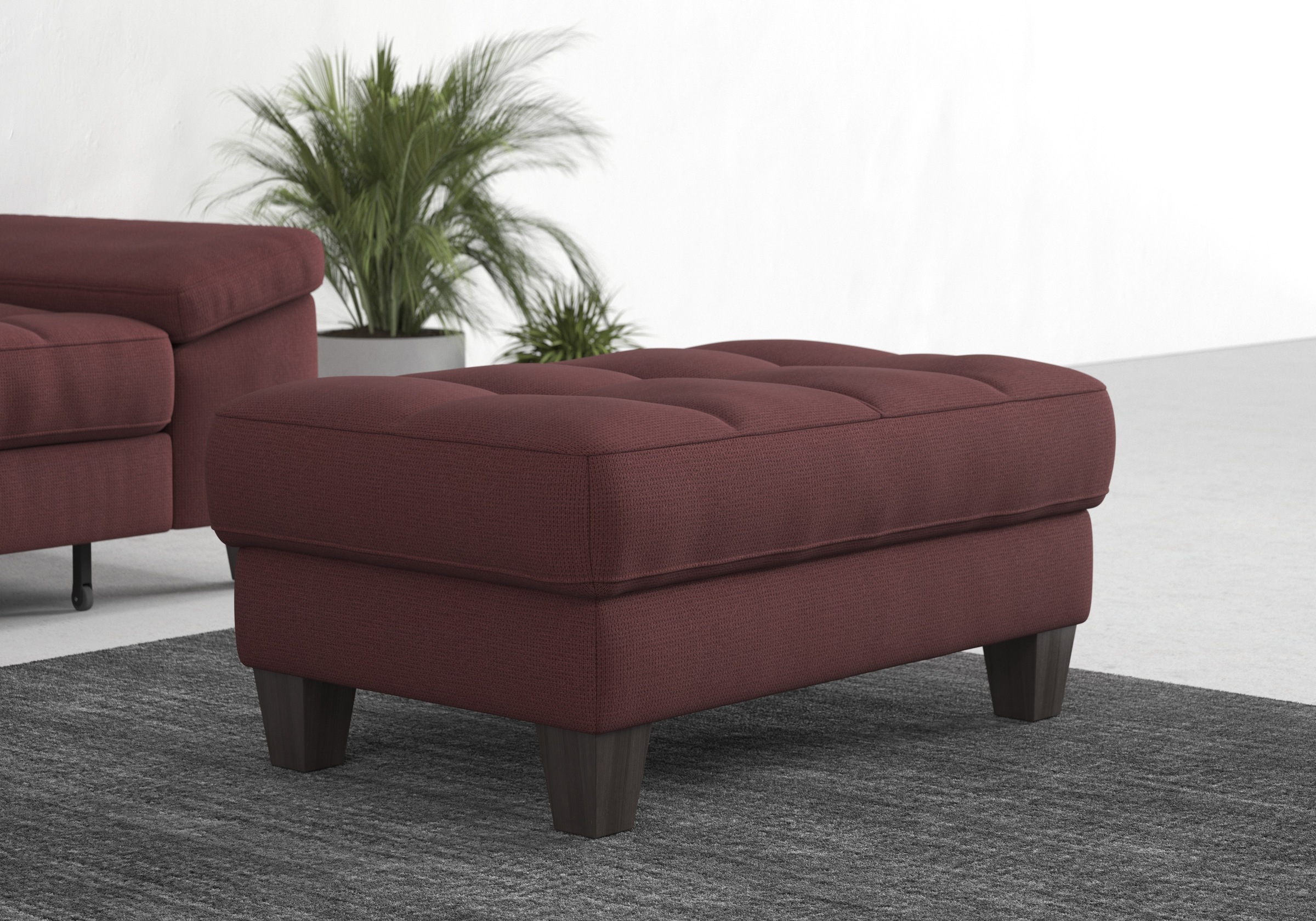 sit&more Stauraumhocker »Westham«, wahlewise mit/ohne Federkern