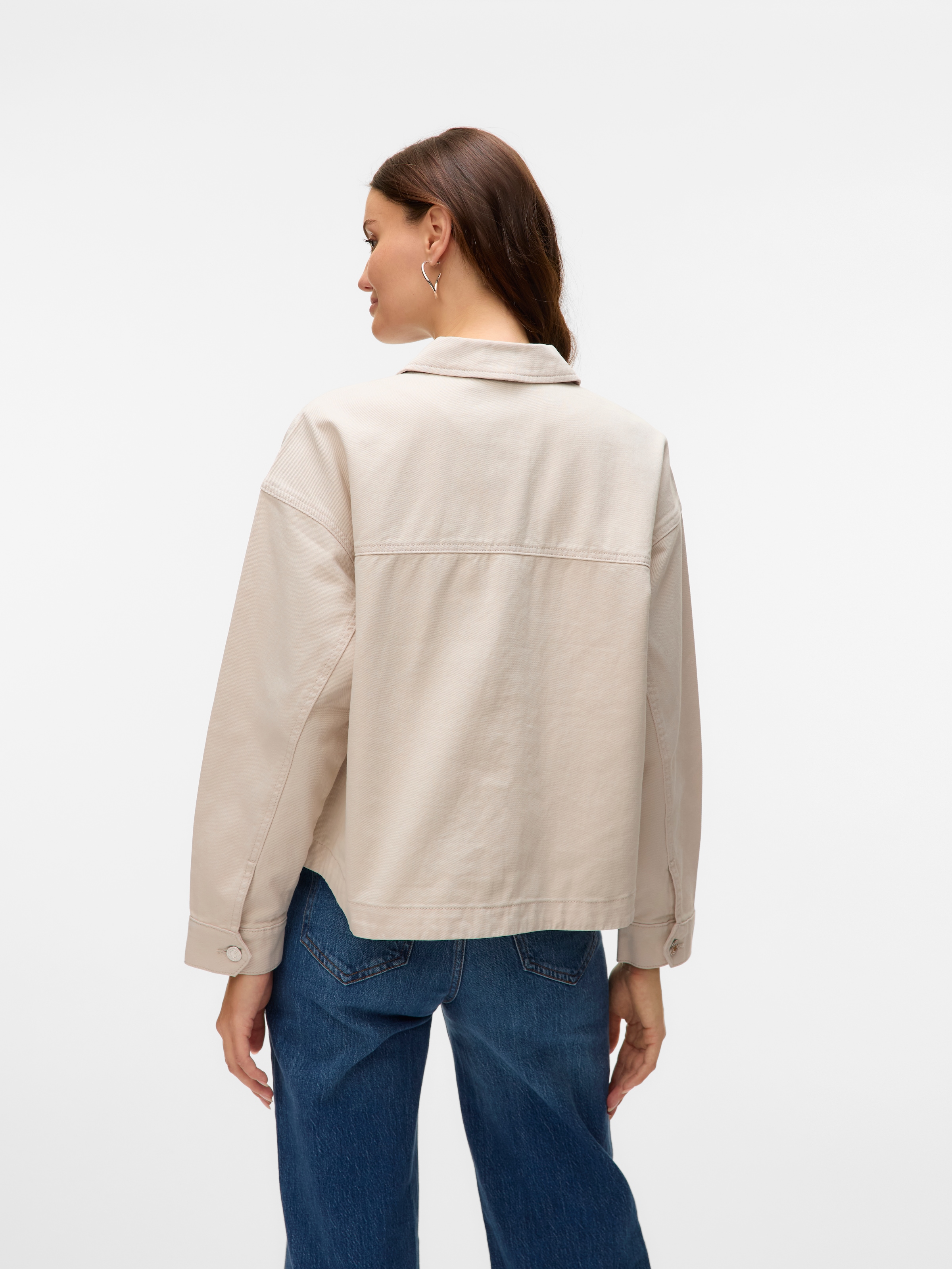 Vero Moda Jeansjacke »VMJAMIE LS DENIM SHACKET MIX NOOS«
