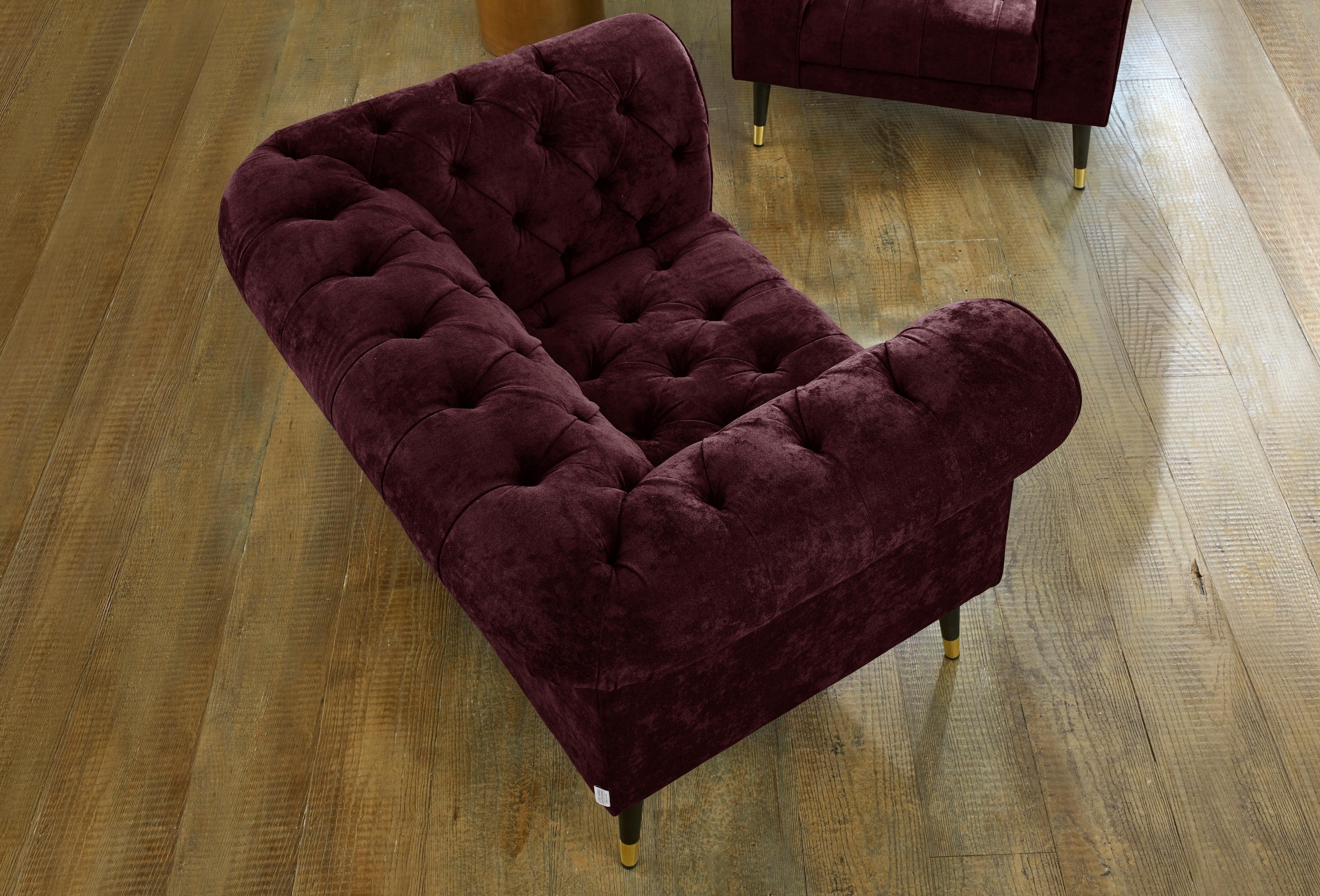 Guido Maria Kretschmer Home&Living Loveseat »Tinnum Loveseat, Chesterfield Sessel«