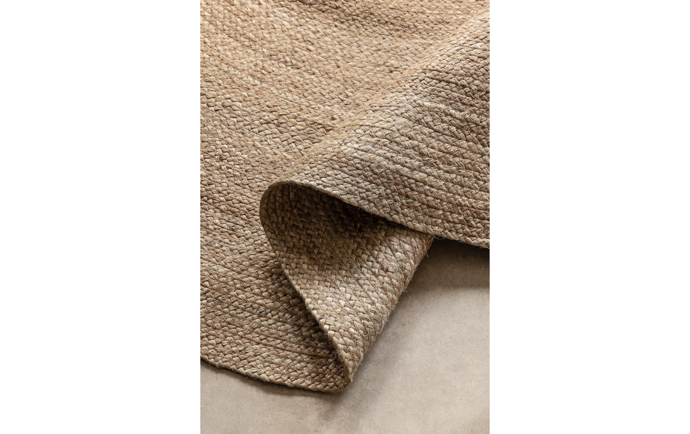 HANSE Home Tapis »Rangpur Juteteppich, in rund und oval« ovale 10 mm Höhe tissé à la main, 100% jute, naturel, salon, hall, bohème, scandinave