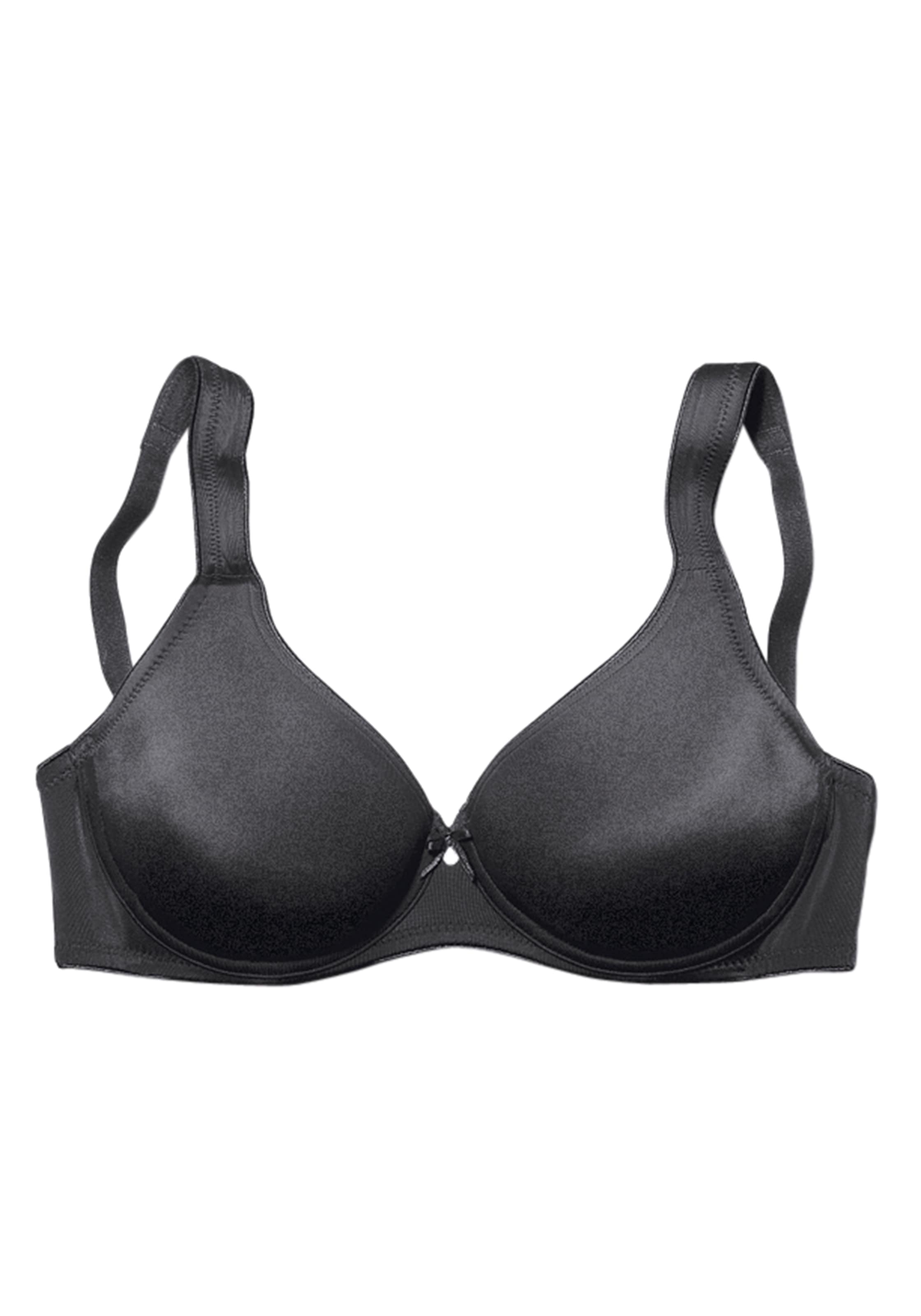 LASCANA T-Shirt-BH »perfect basic«, mit Bügel und ungefütterten Cups, aus seidiger Microfaser