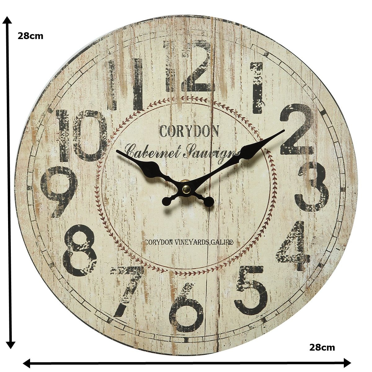 Ambiente Haus Horloge murale »Wanduhr - Corydon - 28 cm«