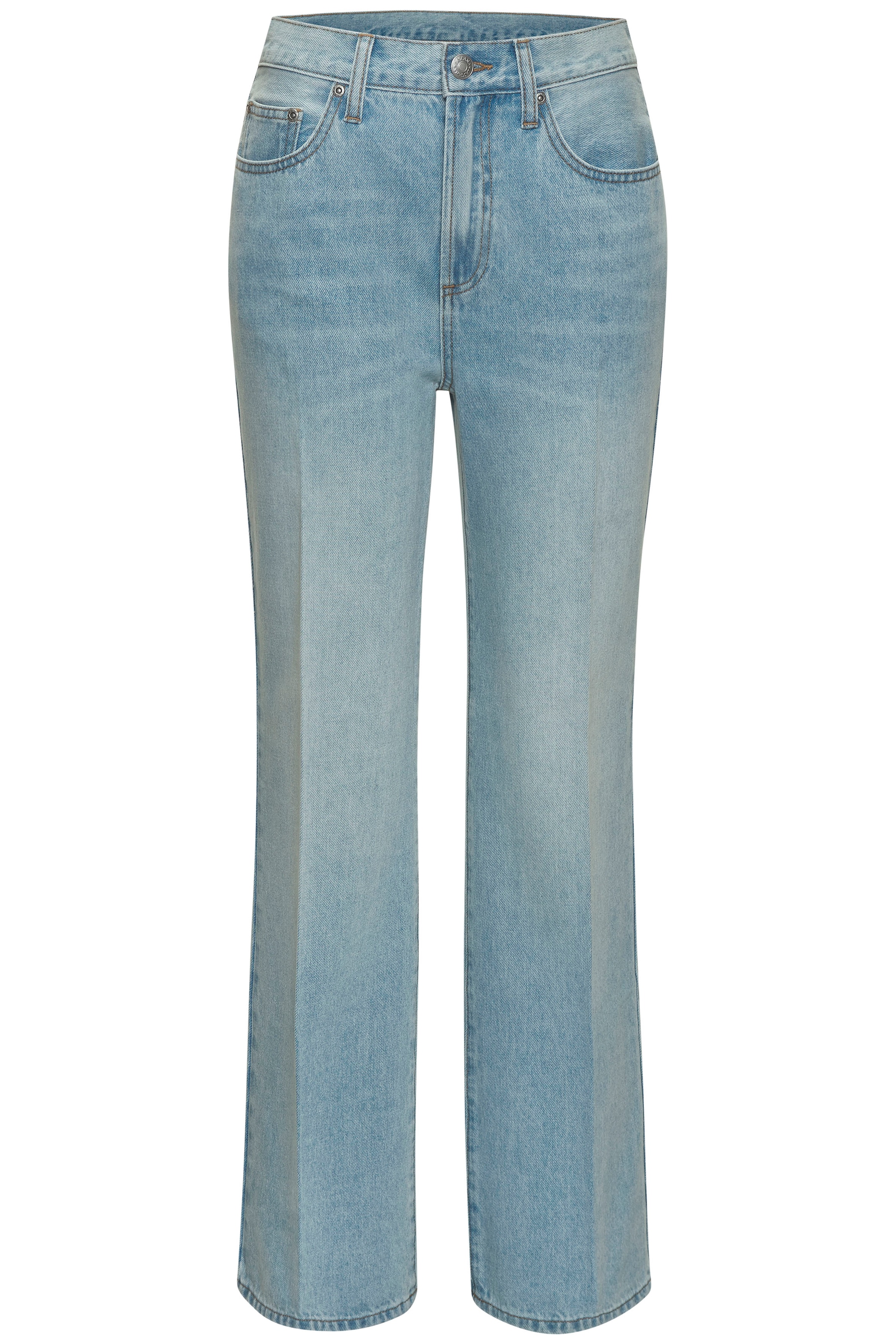 LASCANA Weite Jeans, mit hohem Bund und 5-Pocket-Style, Wide-Leg Jeans