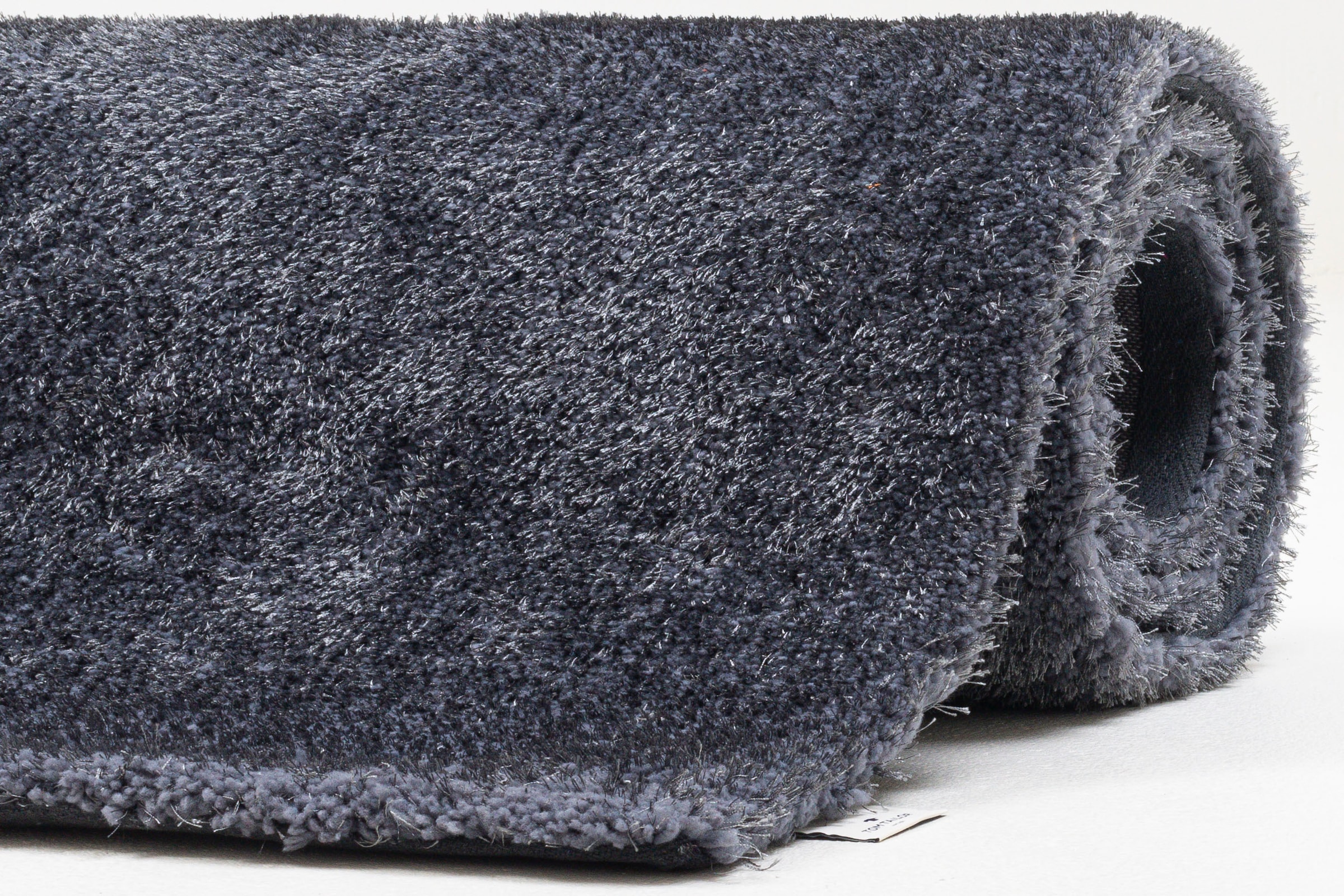 TOM TAILOR HOME Hochflor-Teppich »Soft« rechteckig 35 mm Höhe handgetuftet, Uni-Farben, super weich und flauschig