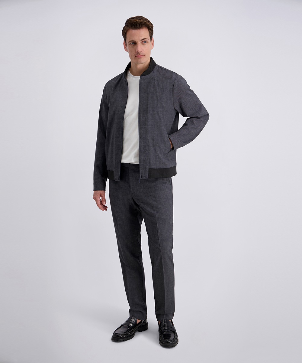 Pierre Cardin Blouson ohne Kapuze mit Wolle