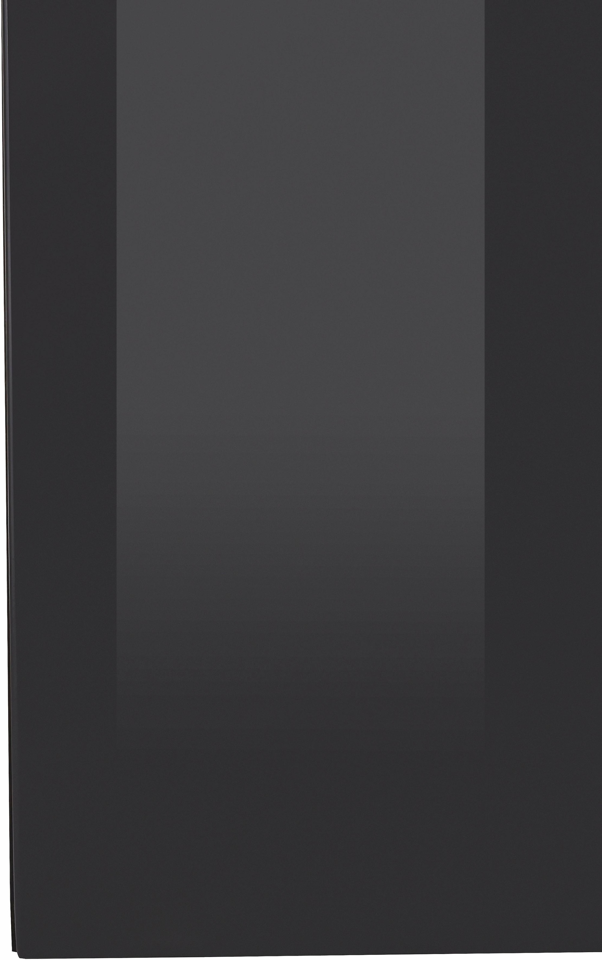 INOSIGN Hängevitrine »Toledo,Breite 131 cm trendige Glasvitrine mit dekorative MDF-Front«, Vitrine mit Glasfront, ohne Beleuchtung, viel Stauraum