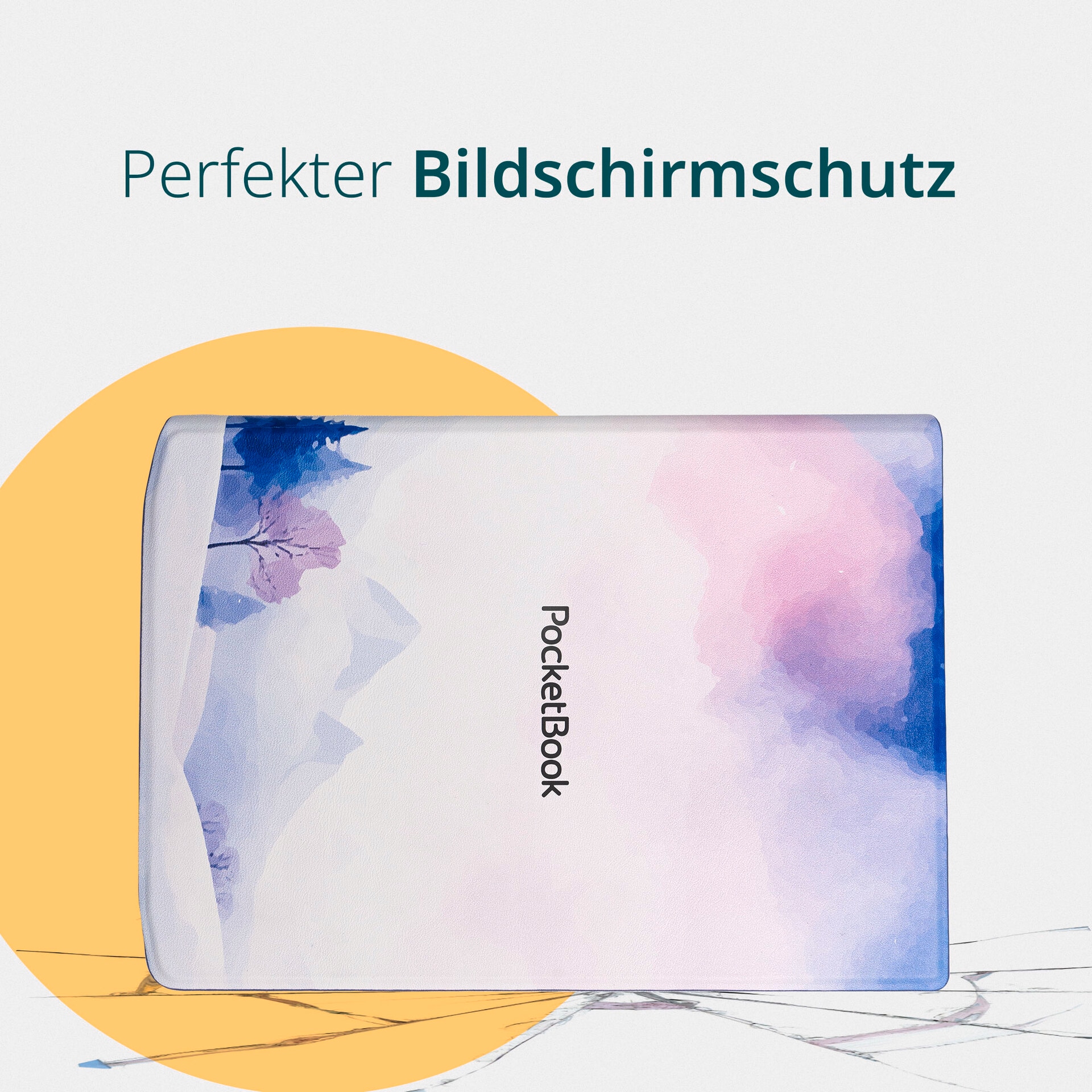 PocketBook E-Reader-Hülle »Flip Cover 7,8 für InkPad 4, InkPad Color 2 & InkPad Color 3« 19,8 cm (7,8 Zoll);PocketBook InkPad Color 2;PocketBook InkPad Color 3 Backcover, Schutzhülle, Book Cover, Case, Schutzcase, stossfest