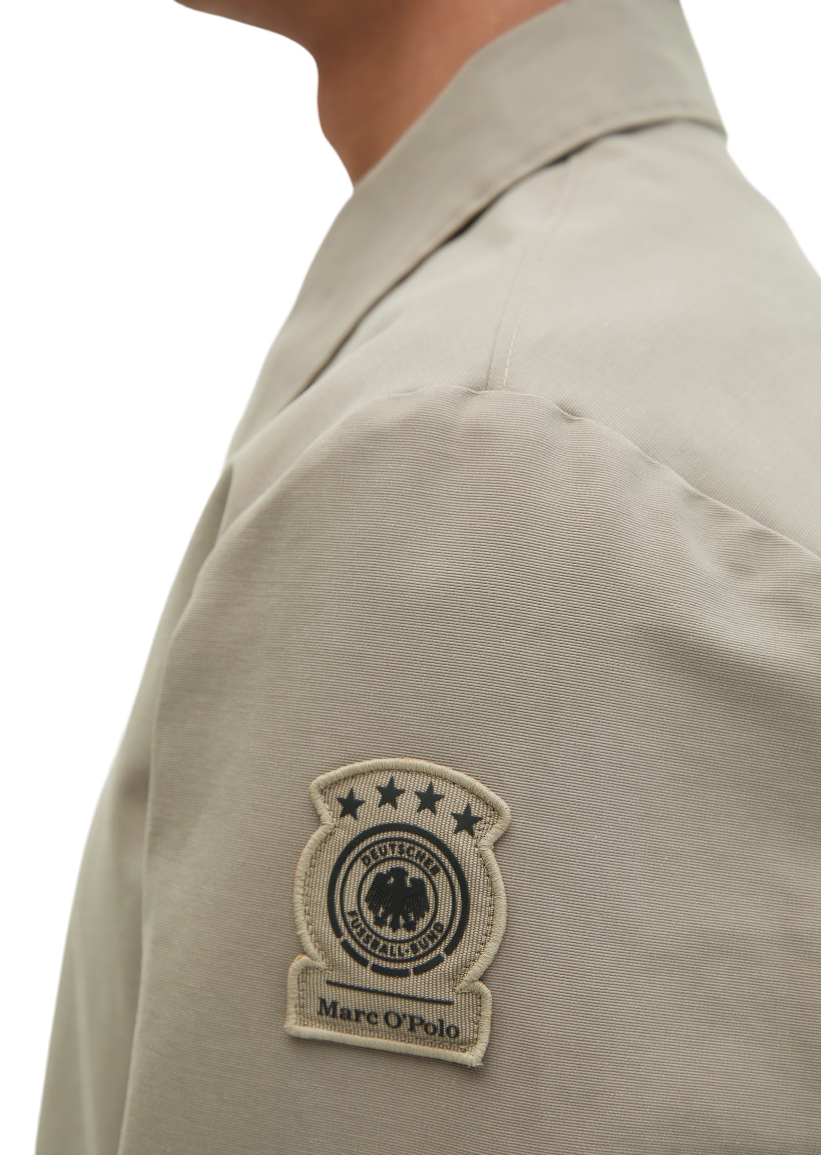 Marc O'Polo Canvasjacke »DFB Travel Collection« aus wasserabweisendem Bio-Baumwoll-Canvas