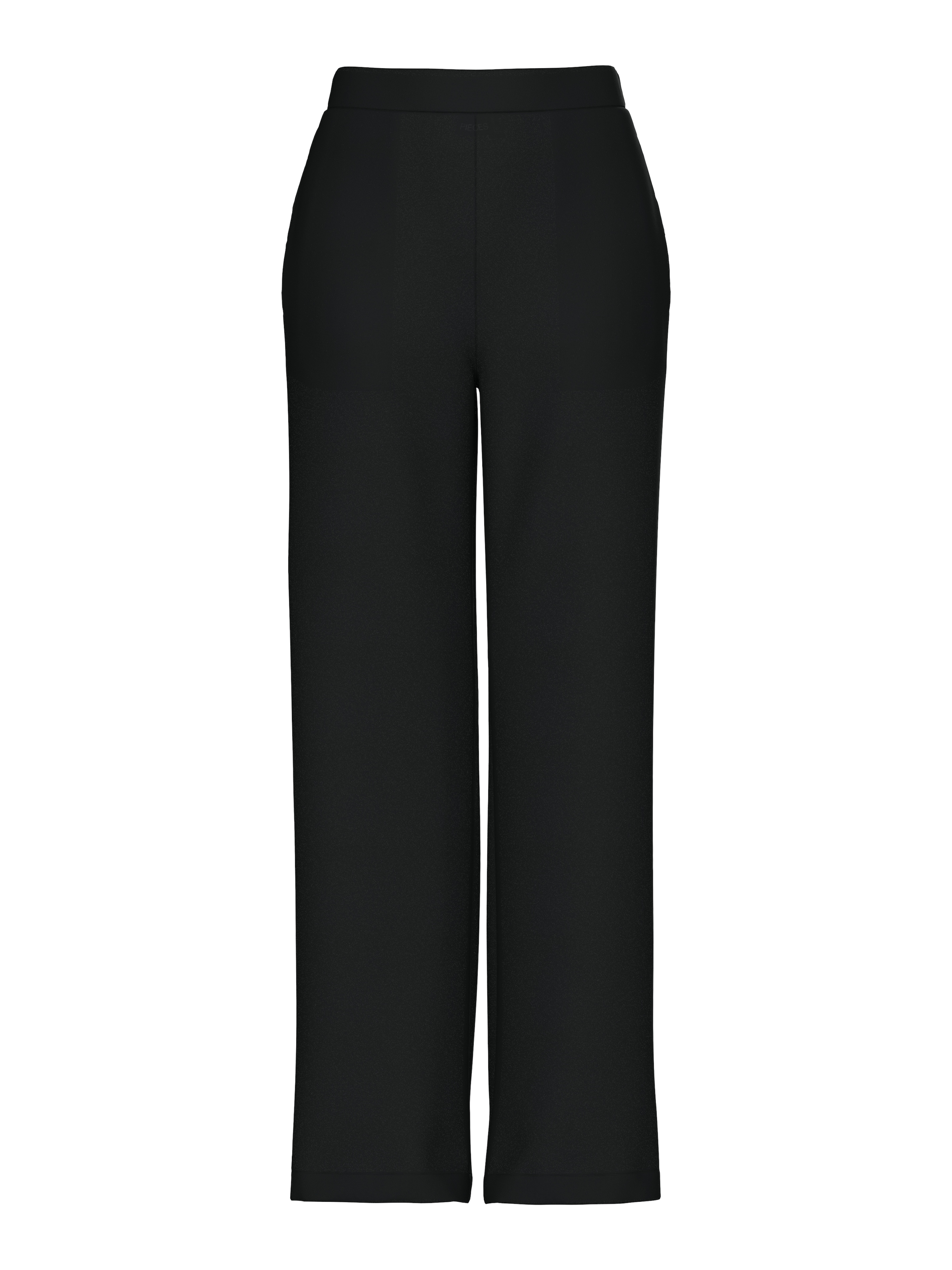 pieces Schlupfhose »PCBOSELLA HW WIDE PLAIN PANT NOOS«
