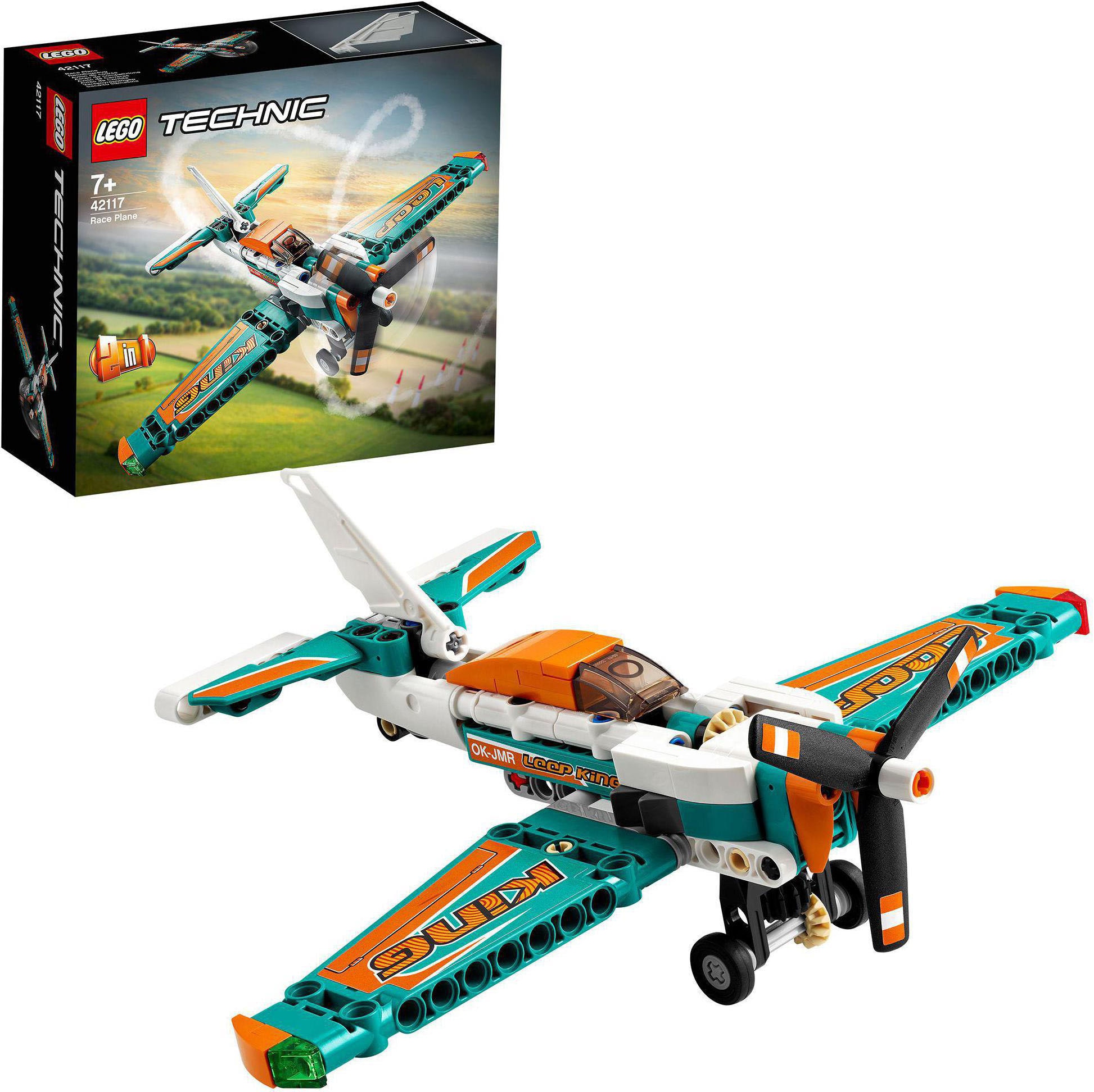 Image of LEGO® Konstruktionsspielsteine »Rennflugzeug (42117), LEGO® Technic«, (154 St.) bei Ackermann Versand Schweiz