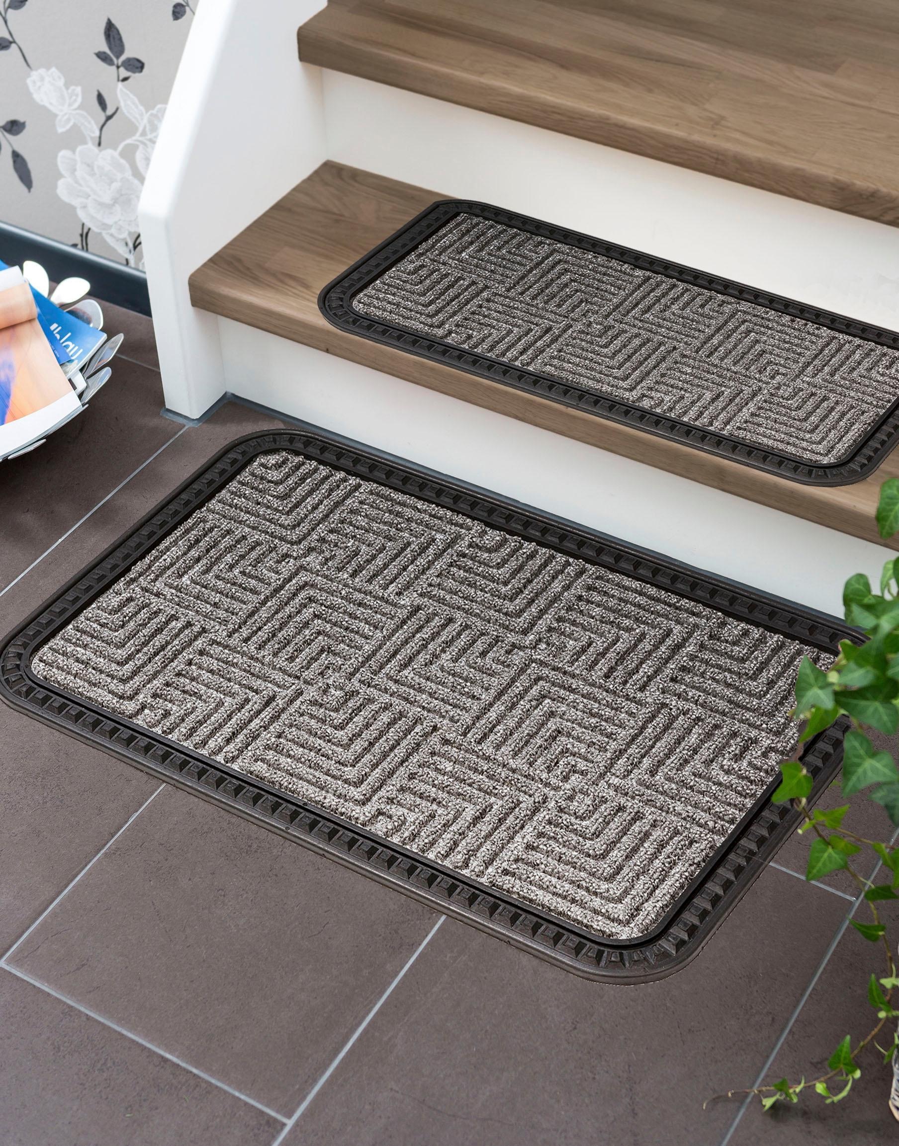 ASTRA Fussmatte »Border Star 2« rechteckig 8 mm Höhe Schmutzfangmatte, In -und Outdoor geeignet